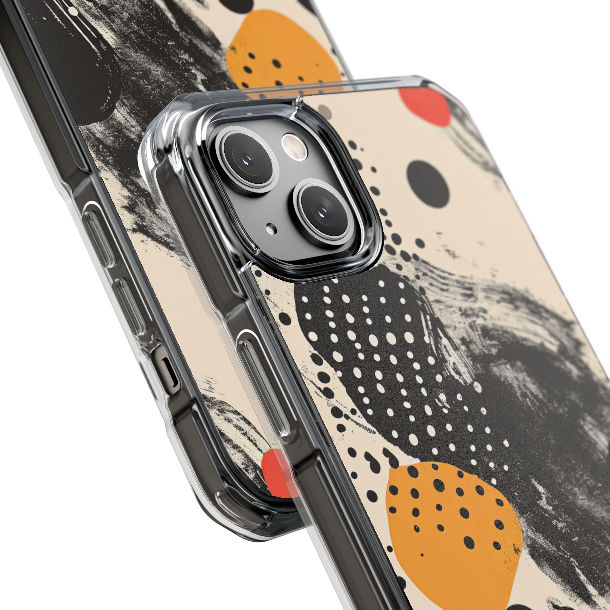 Swirl Chaos Geometry iPhone 14 - Impact Clear+