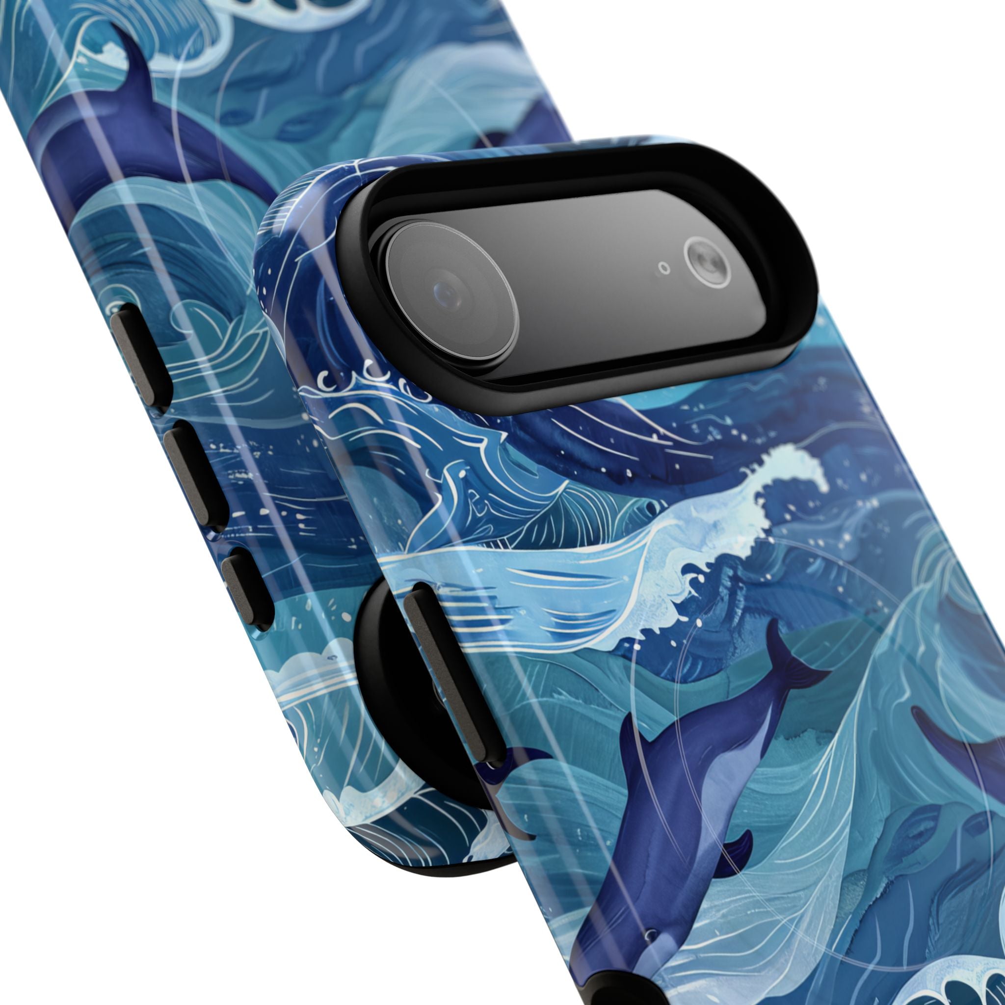 Dolphin Waves iPhone 17 Air Case - Tough+