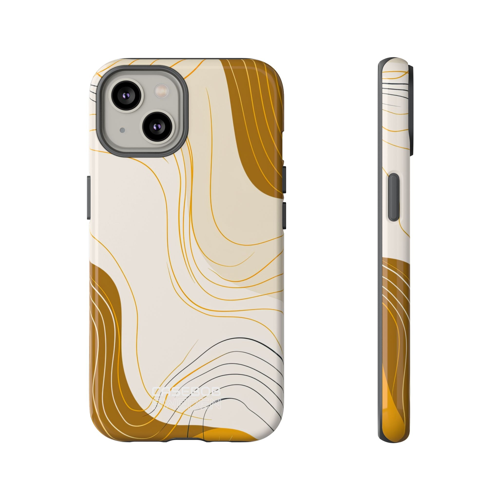 Linee Dorate Fluide iPhone 14 - Tough