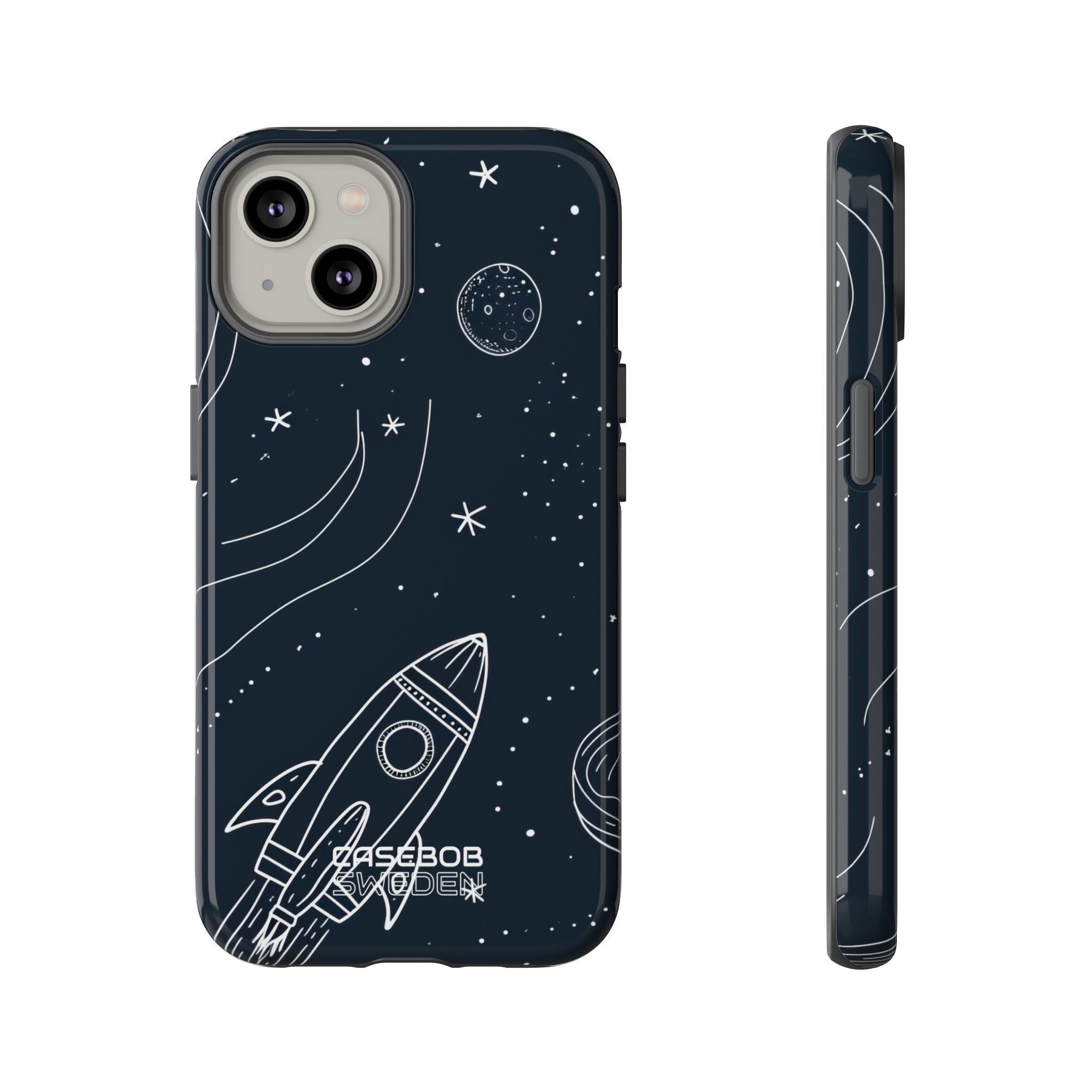 Cosmic Rocket Drift iPhone 14 - Tough