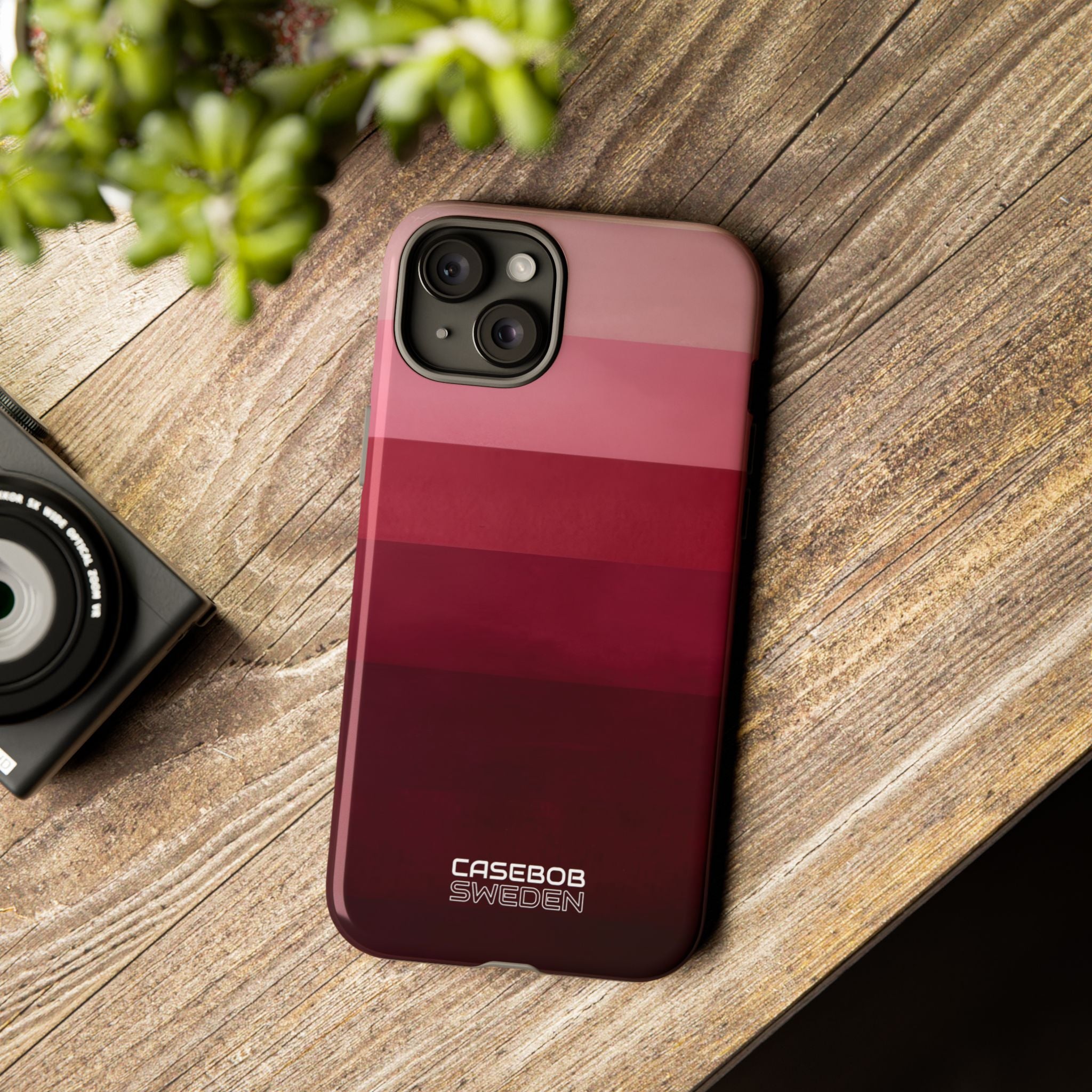 Blush Horizon Layers iPhone 15 - Tough