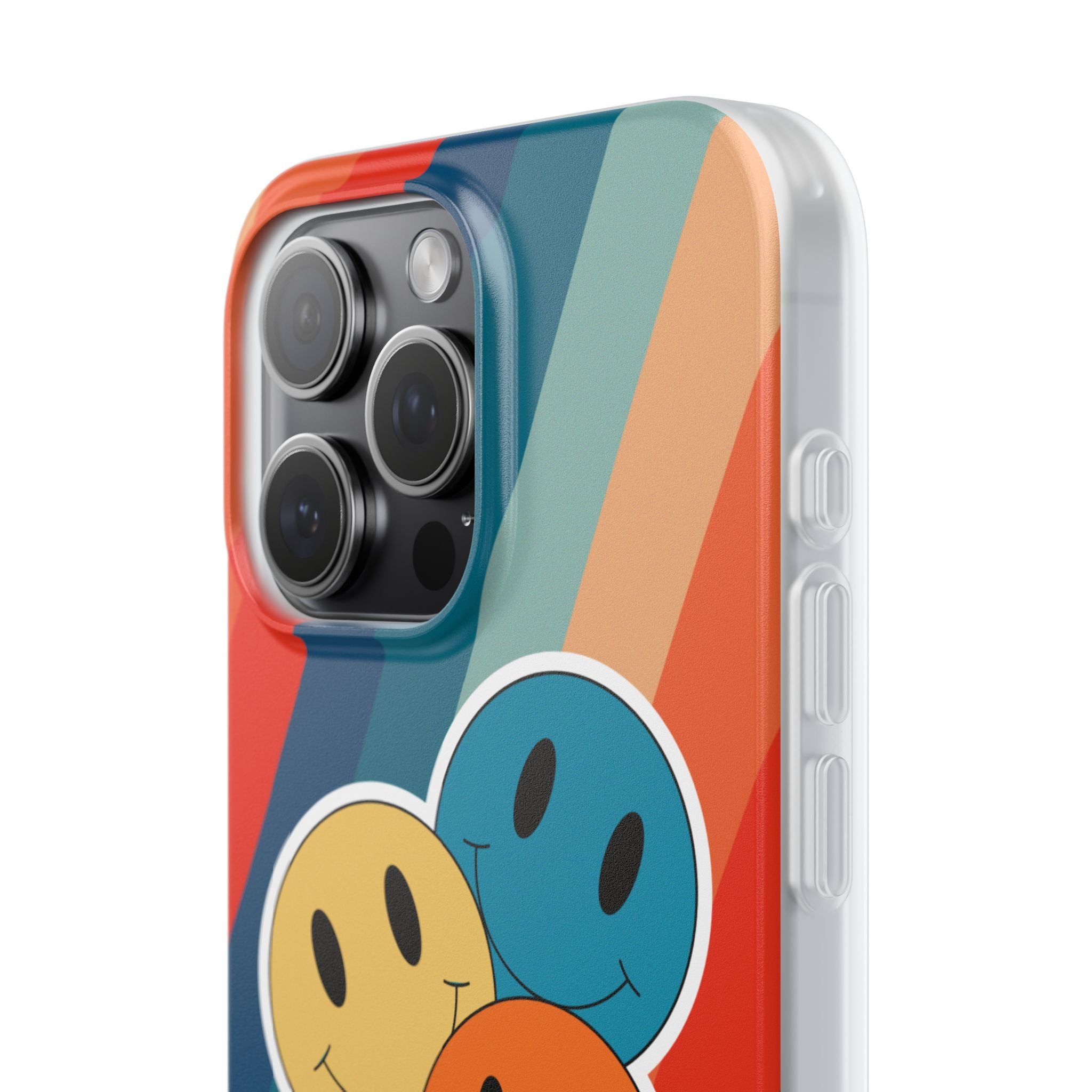 Triple Smile Breeze iPhone 15 Pro Max Case - Soft