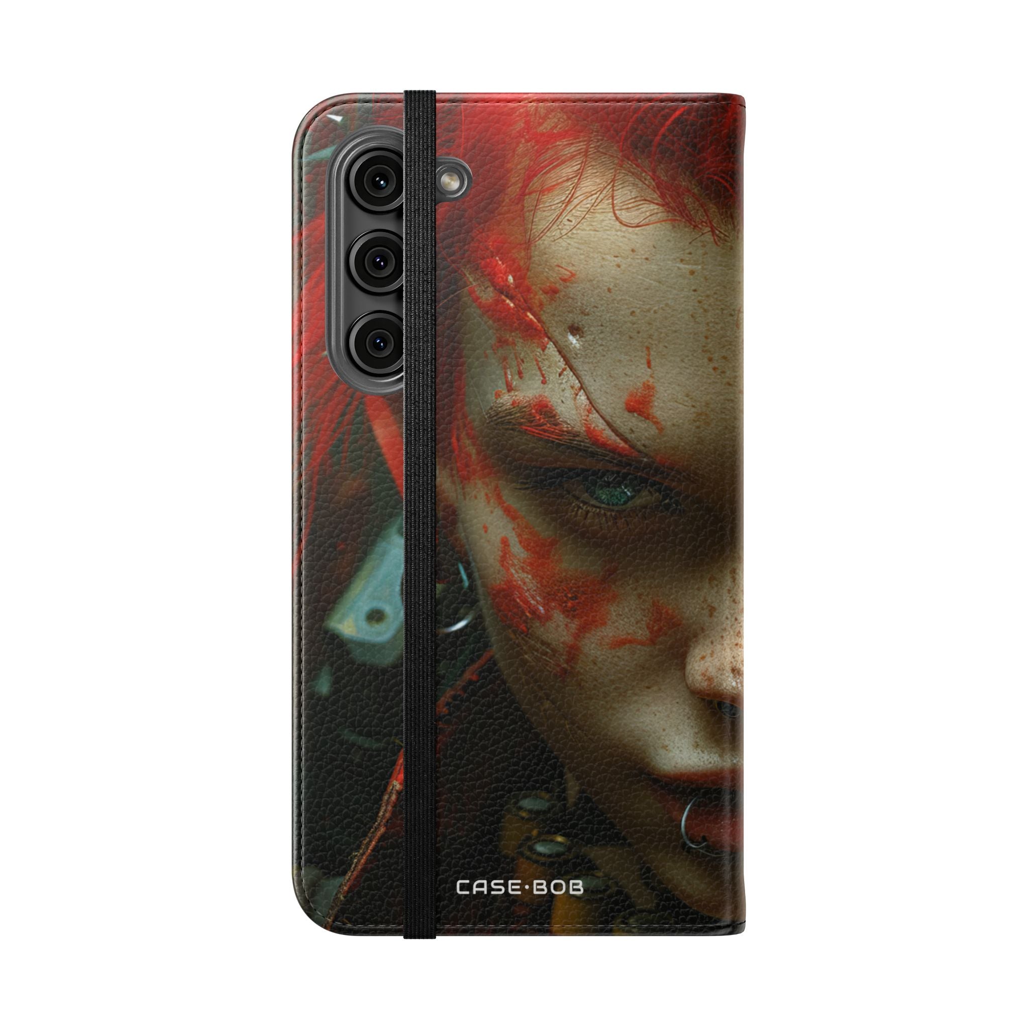 Scarlet Gaze - Samsung S23+ Case - Portemonnee