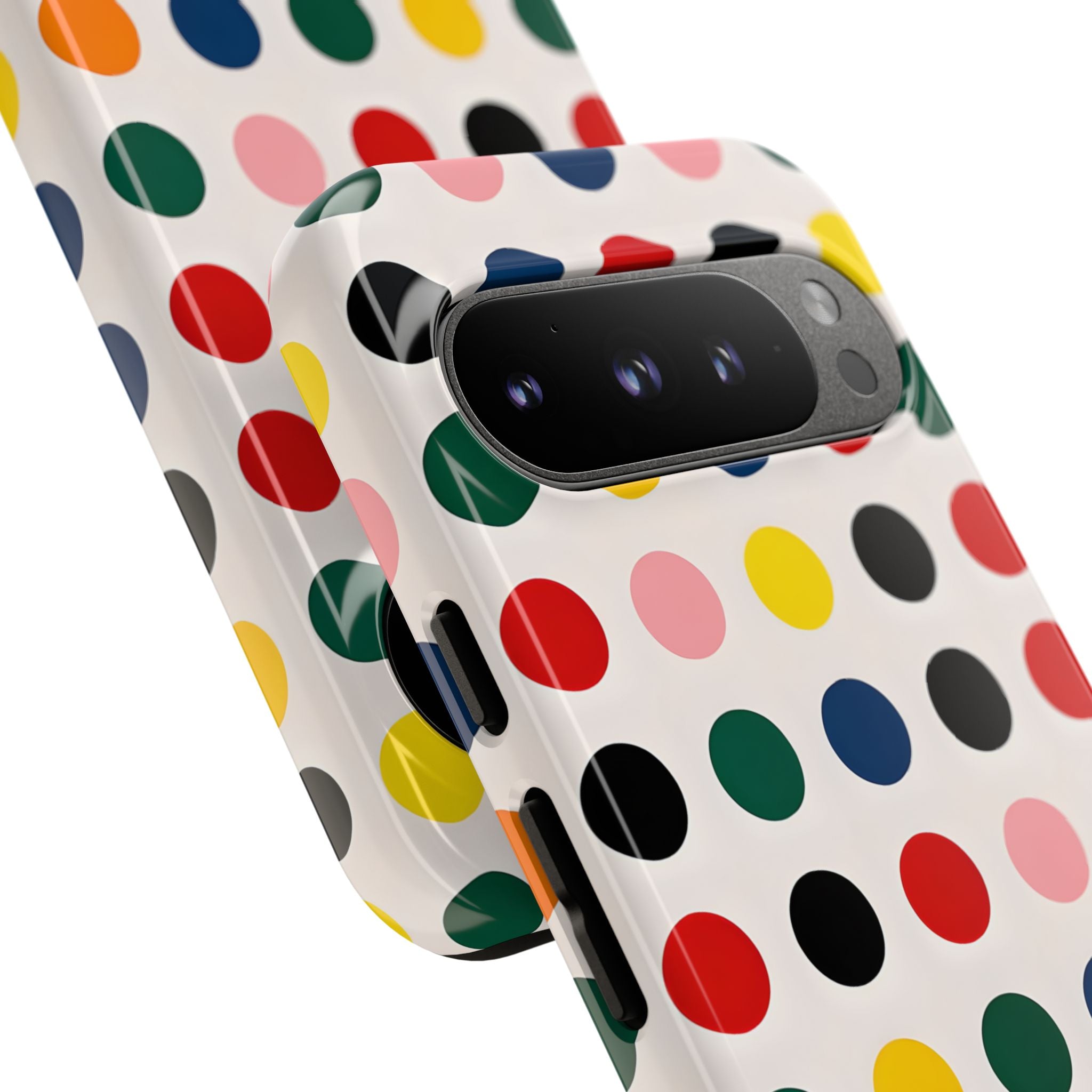 Colorful Circle Grid Google Pixel 9 - Tough