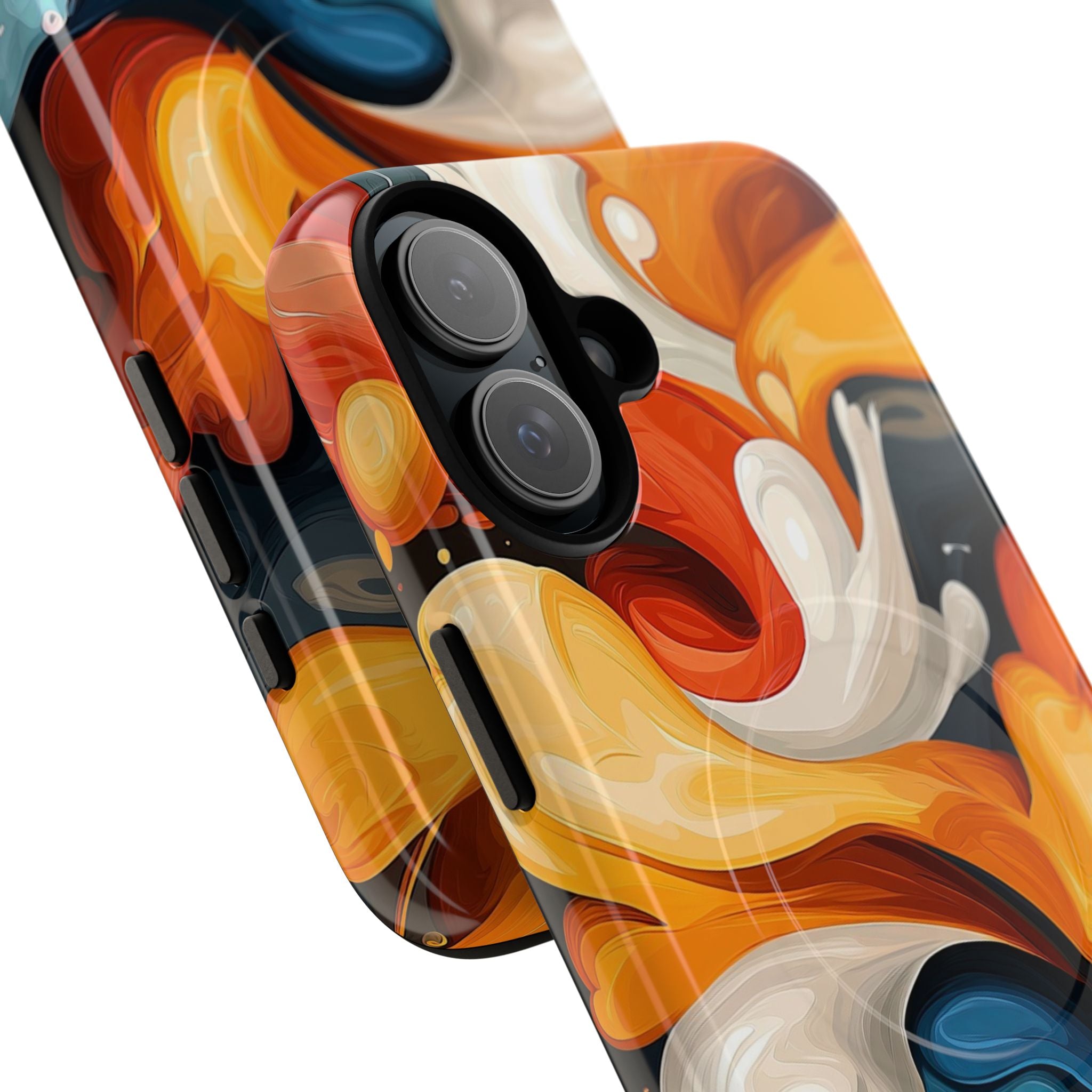 Crimson Ribbon iPhone 16 Plus Case - Tough+