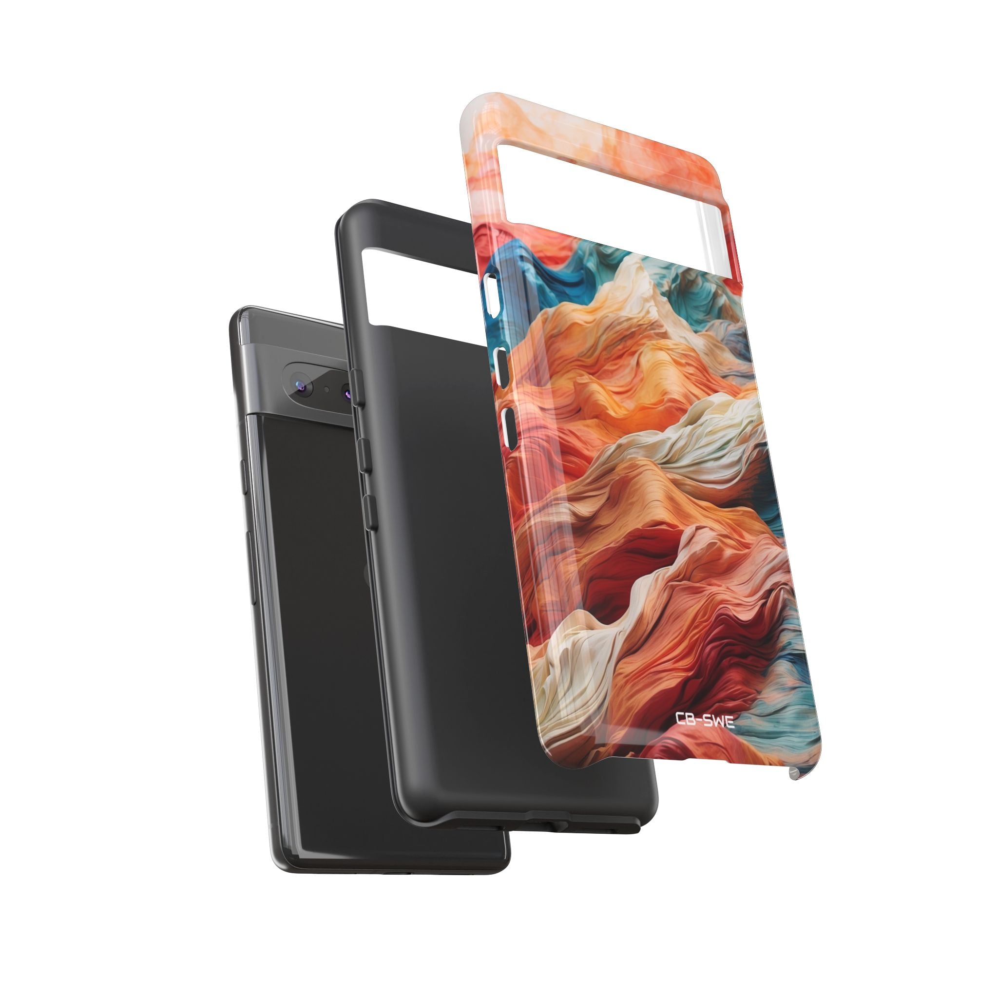 Mountain Waves Flow - Google Pixel Case