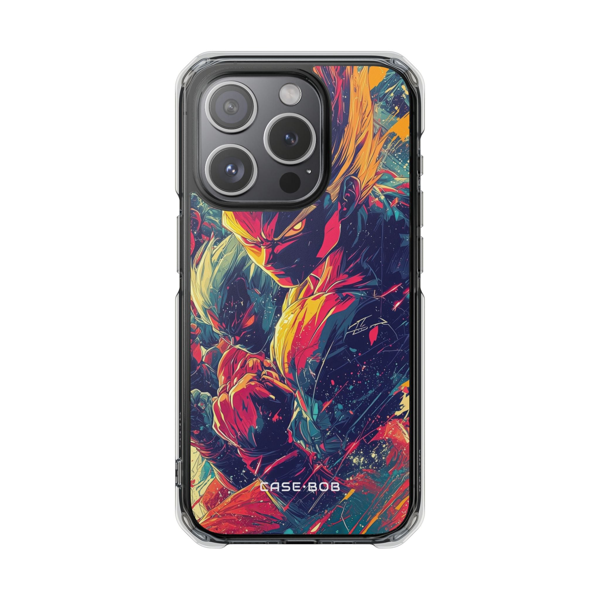 Yellow Fury iPhone 15 Pro Case - Impact