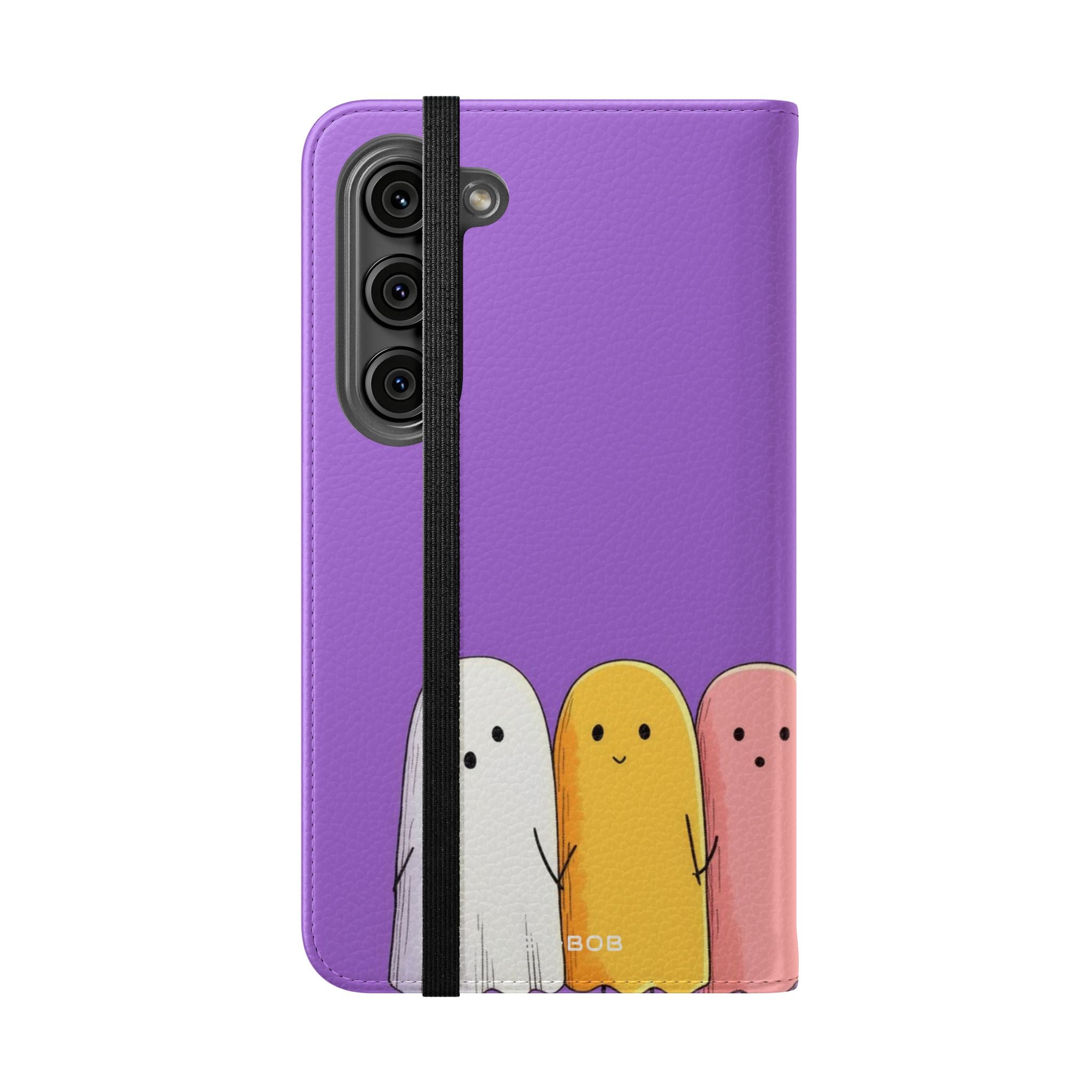 Colorful Ghosts Line - Samsung S23 Case - Wallet