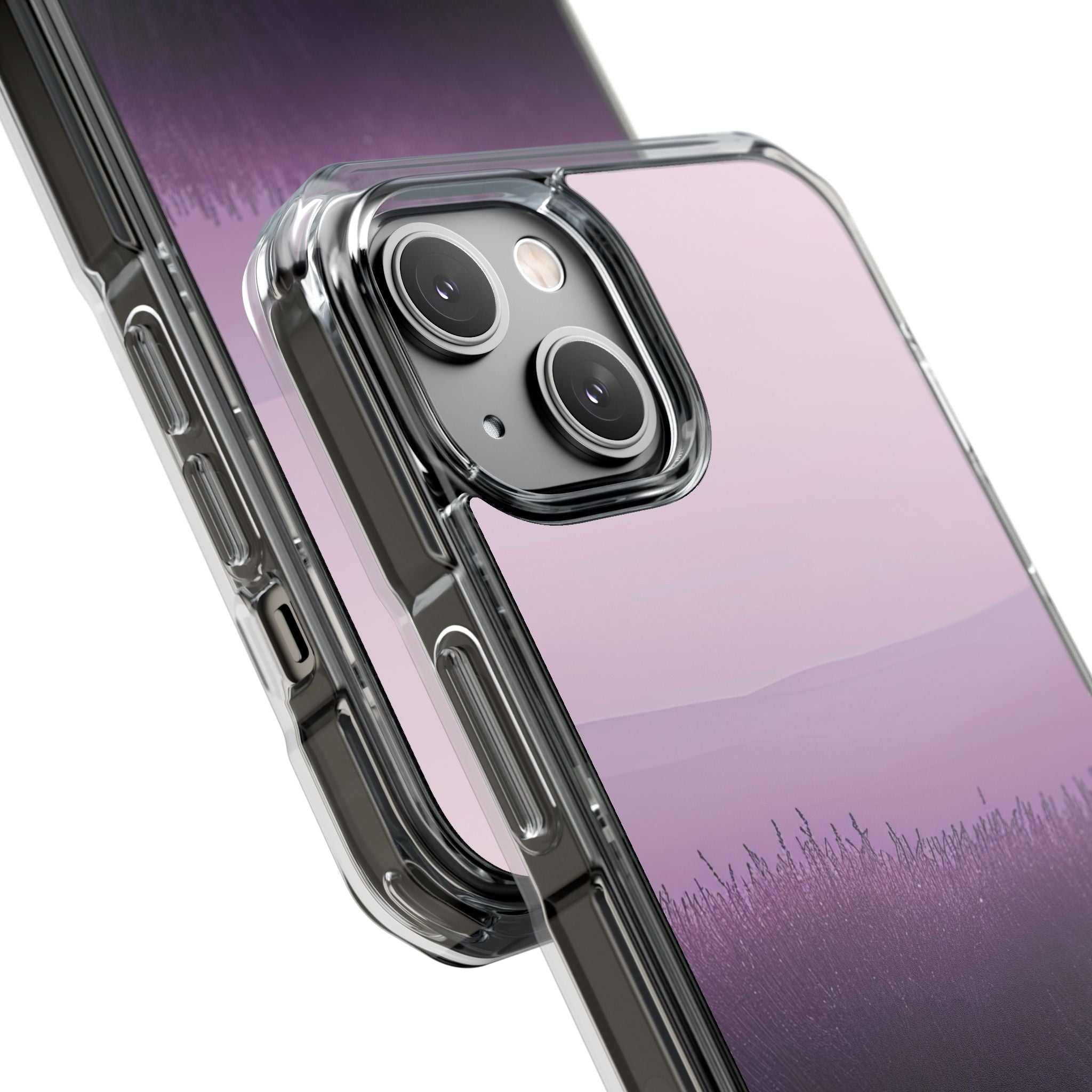 Lavender Dreamscape iPhone 14 - Impact Clear+