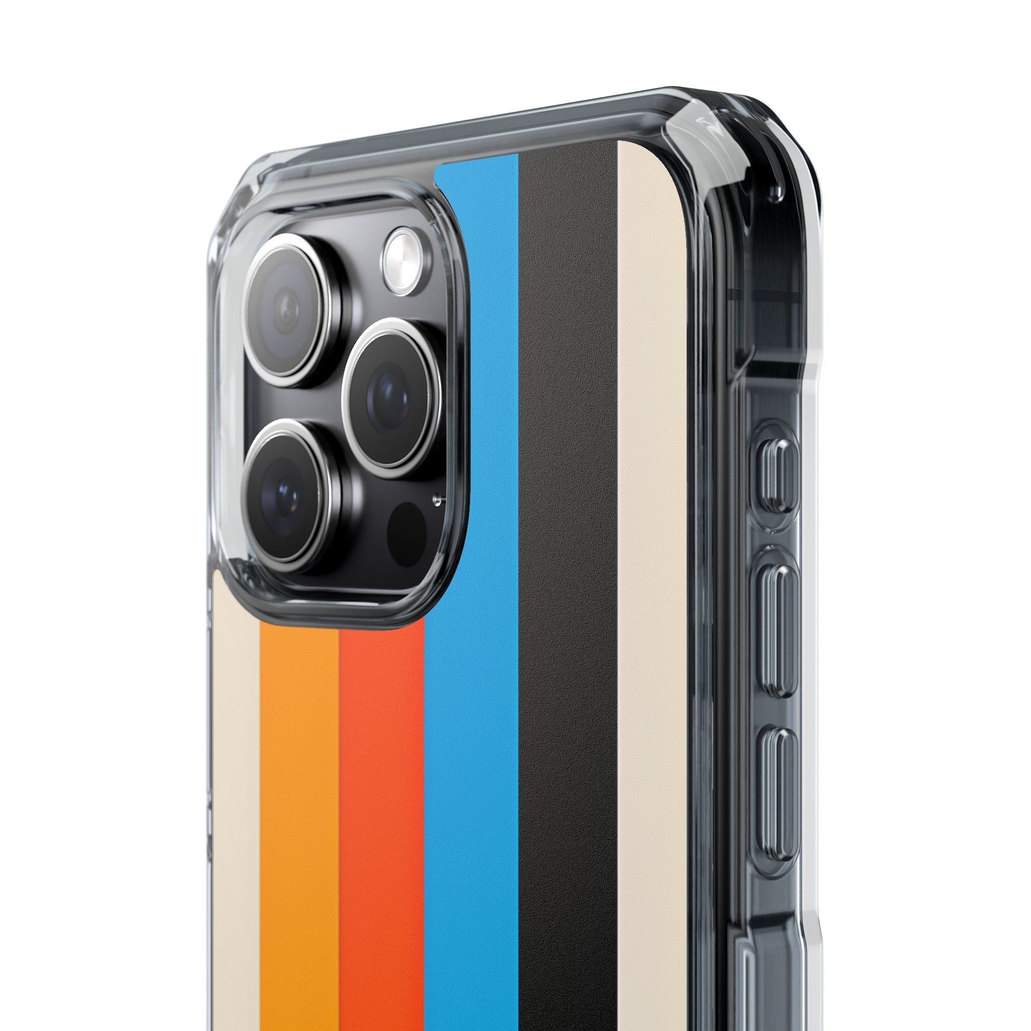 Vivid Stripe Harmony iPhone 15 Pro Max Case - Impact