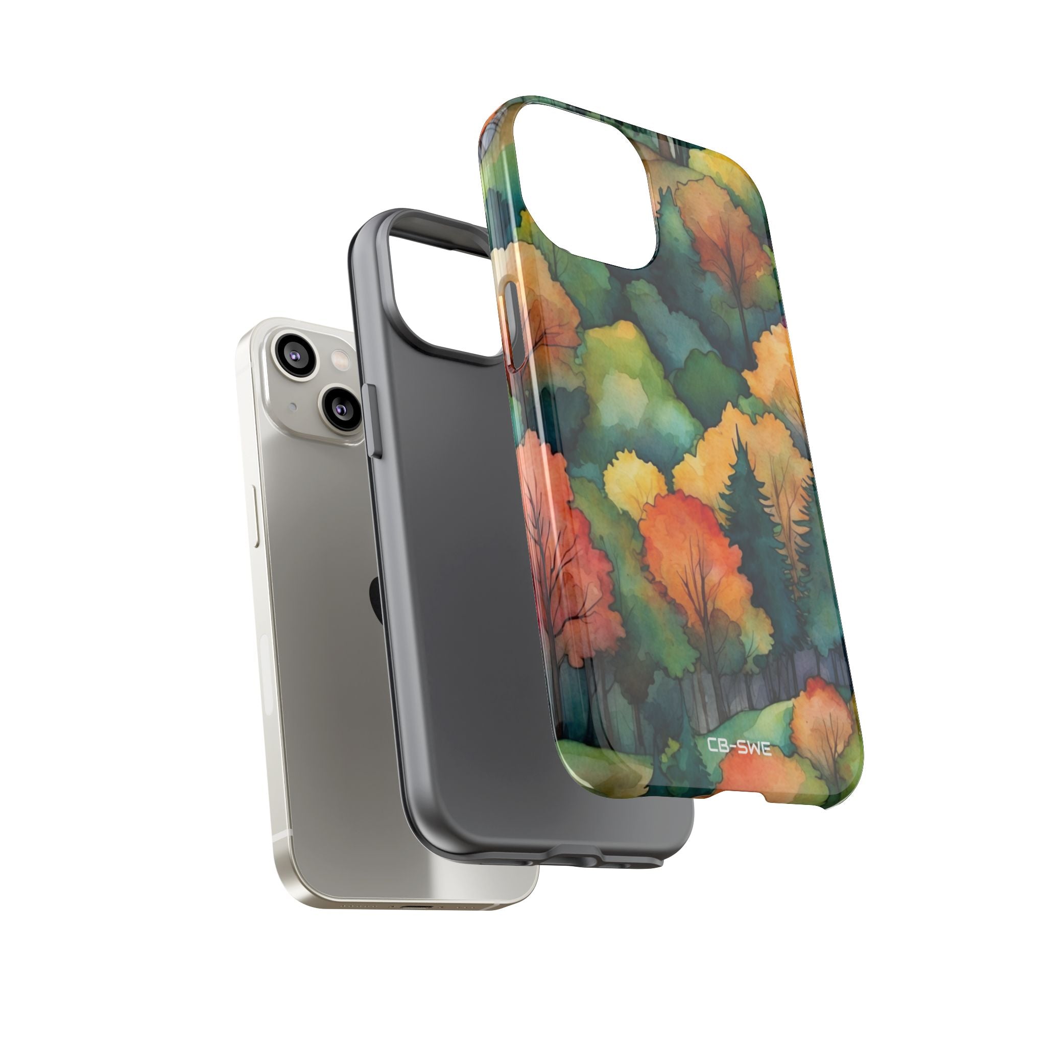 Autumn Leaves Dance - iPhone Case