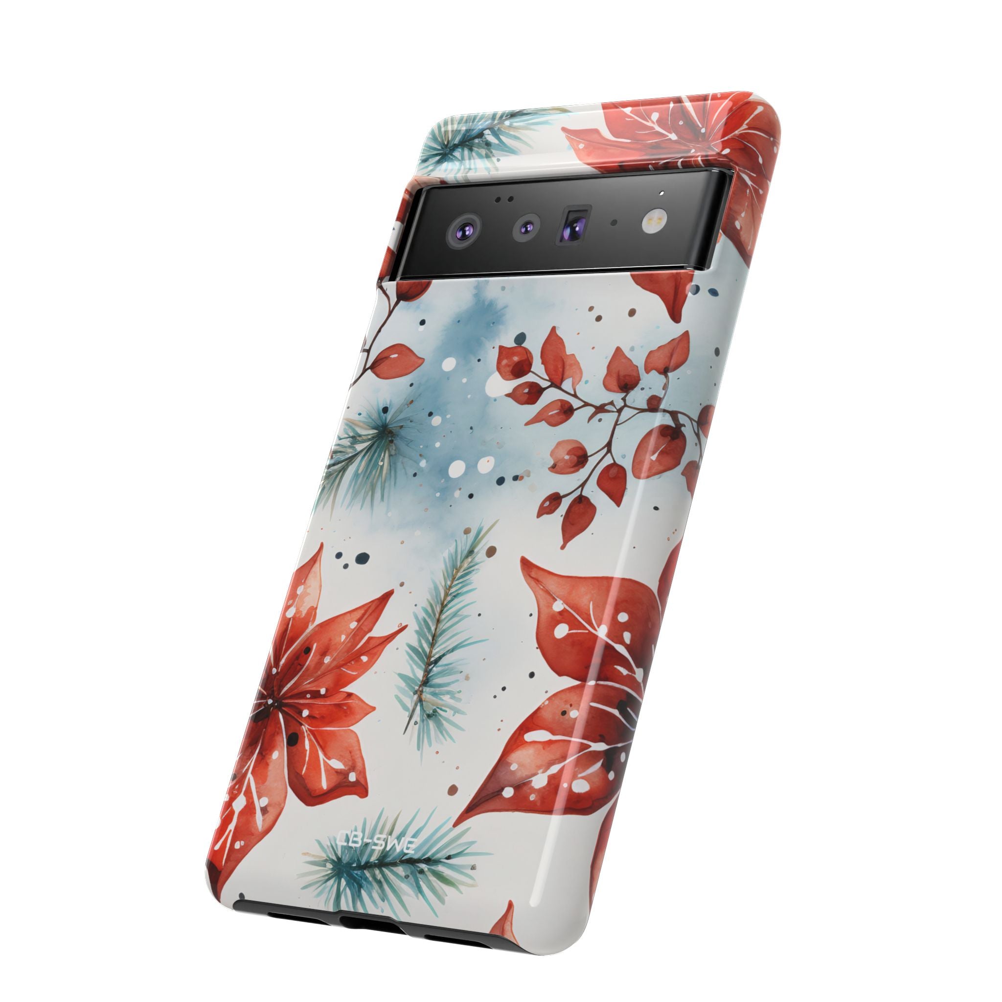 Poinsettias Bloom Bright - Google Pixel Case