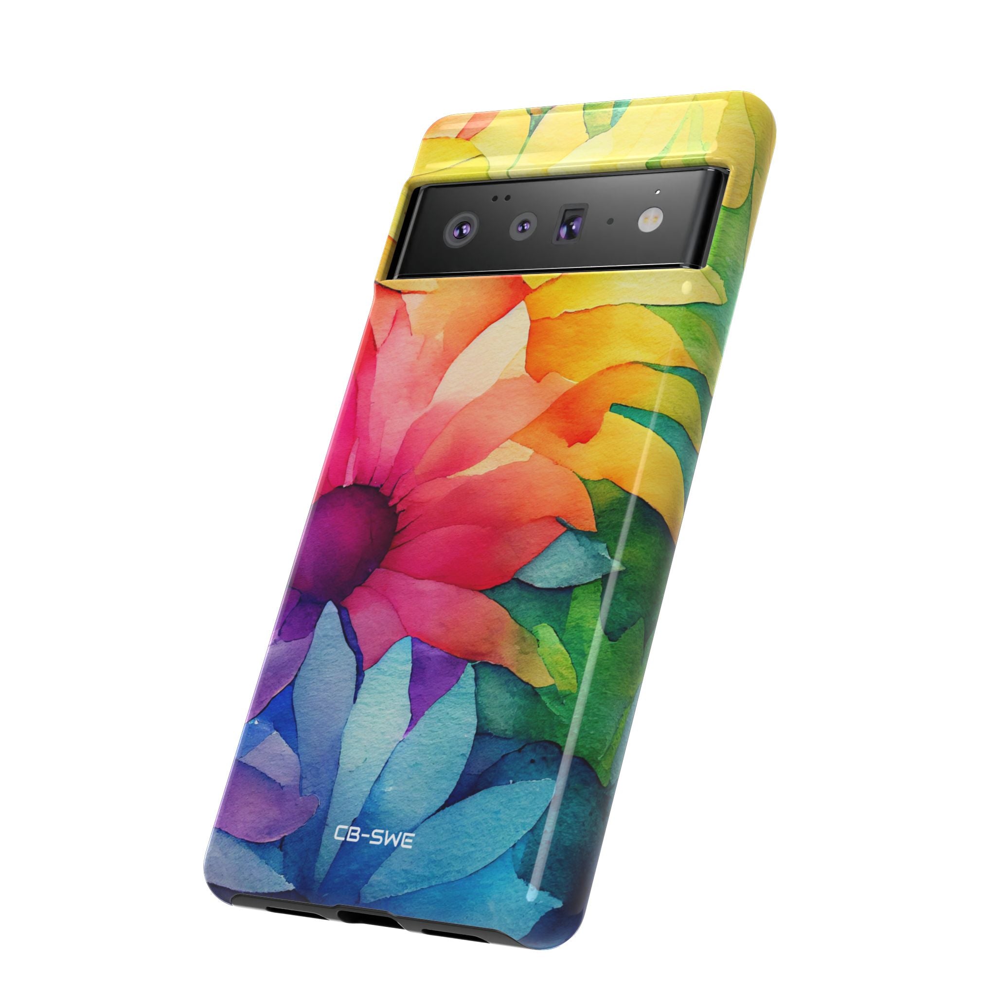 Vibrant Floral Symphony - Google Pixel Case