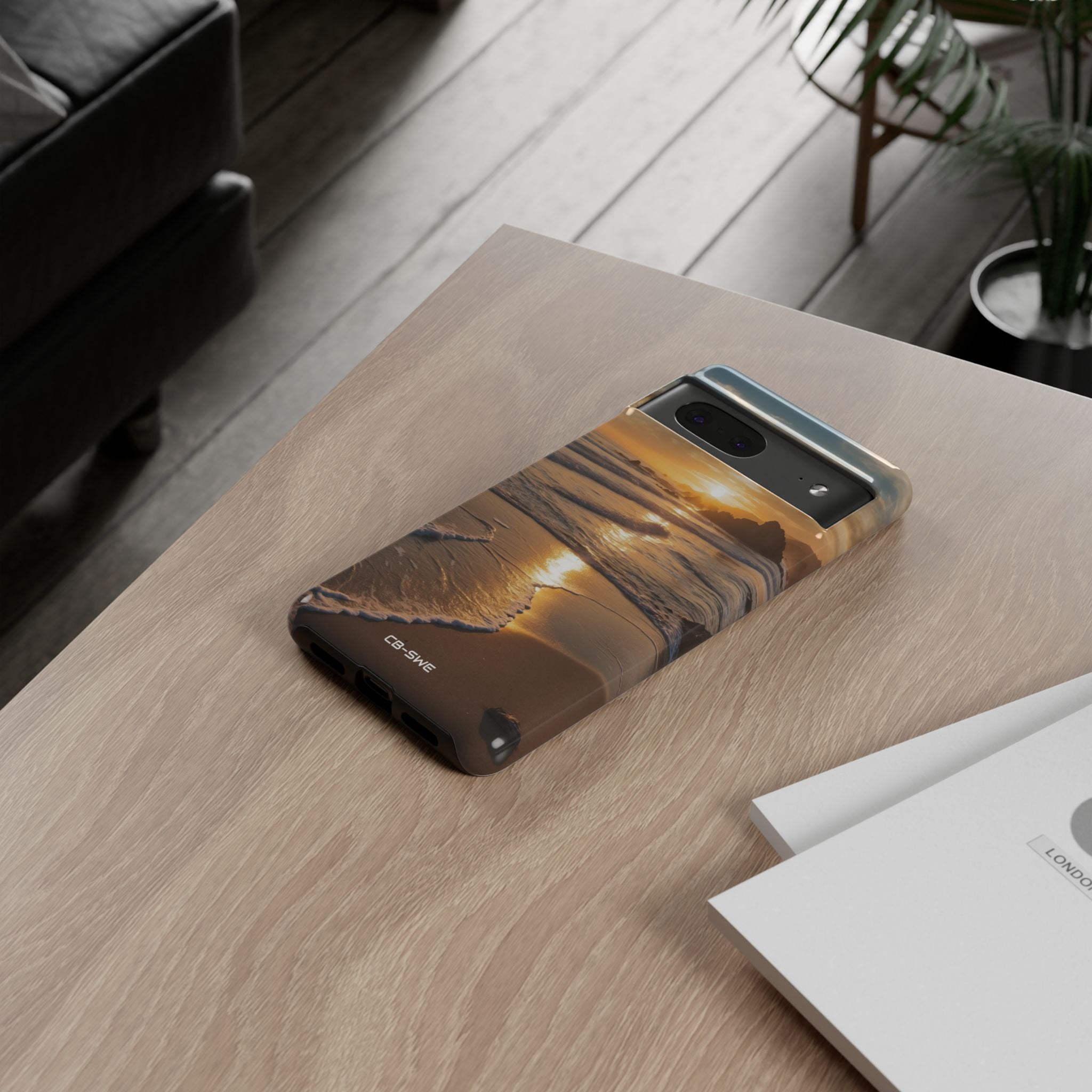 Waves Embrace Shore - Google Pixel Case