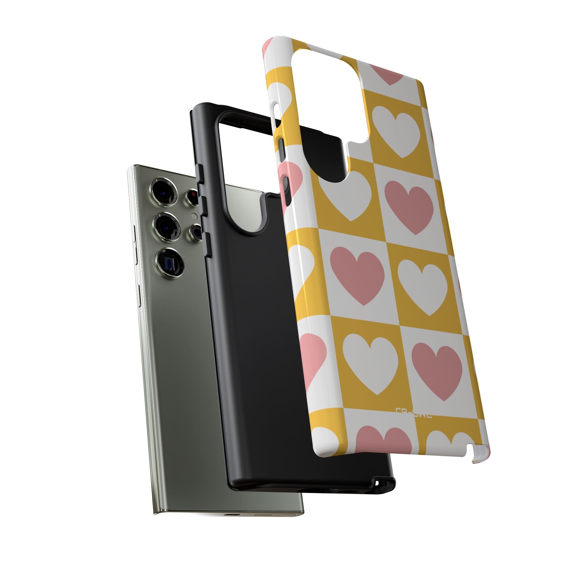 Heart Grid Harmony - Samsung Case