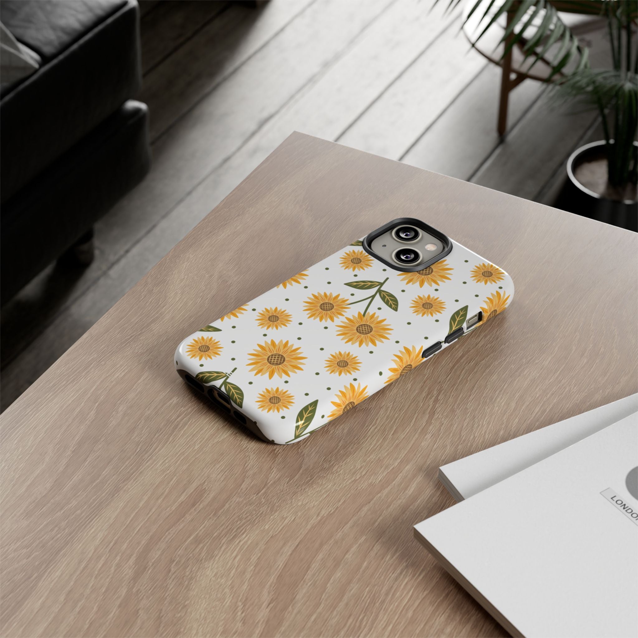 Sunflowers Dance Brightly - iPhone Case