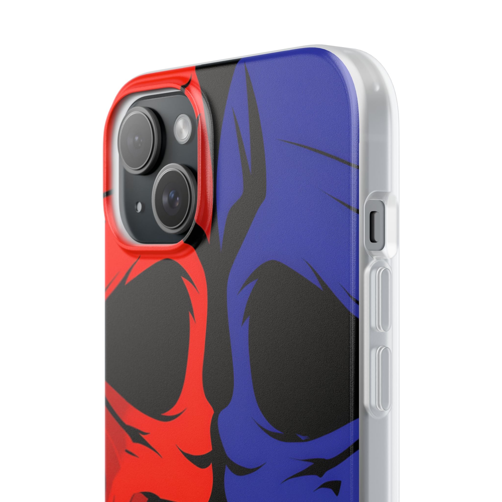 Skull Clash iPhone 15 Plus Case - Soft