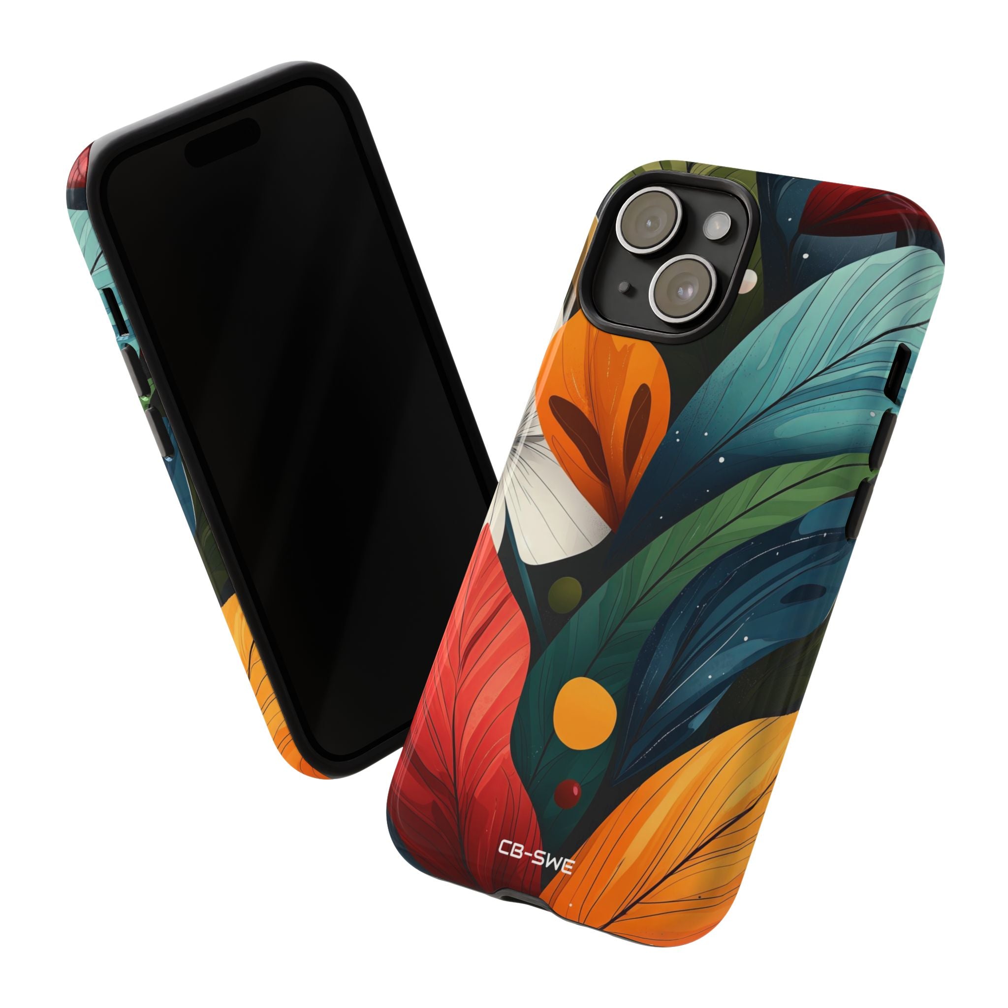 Vibrant Floral Symphony - iPhone Case