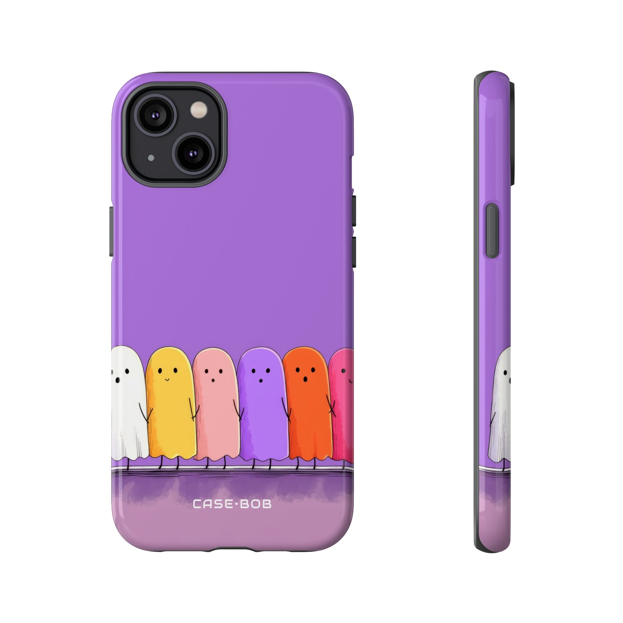 Colorful Ghosts iPhone 14 Plus Case - Tough