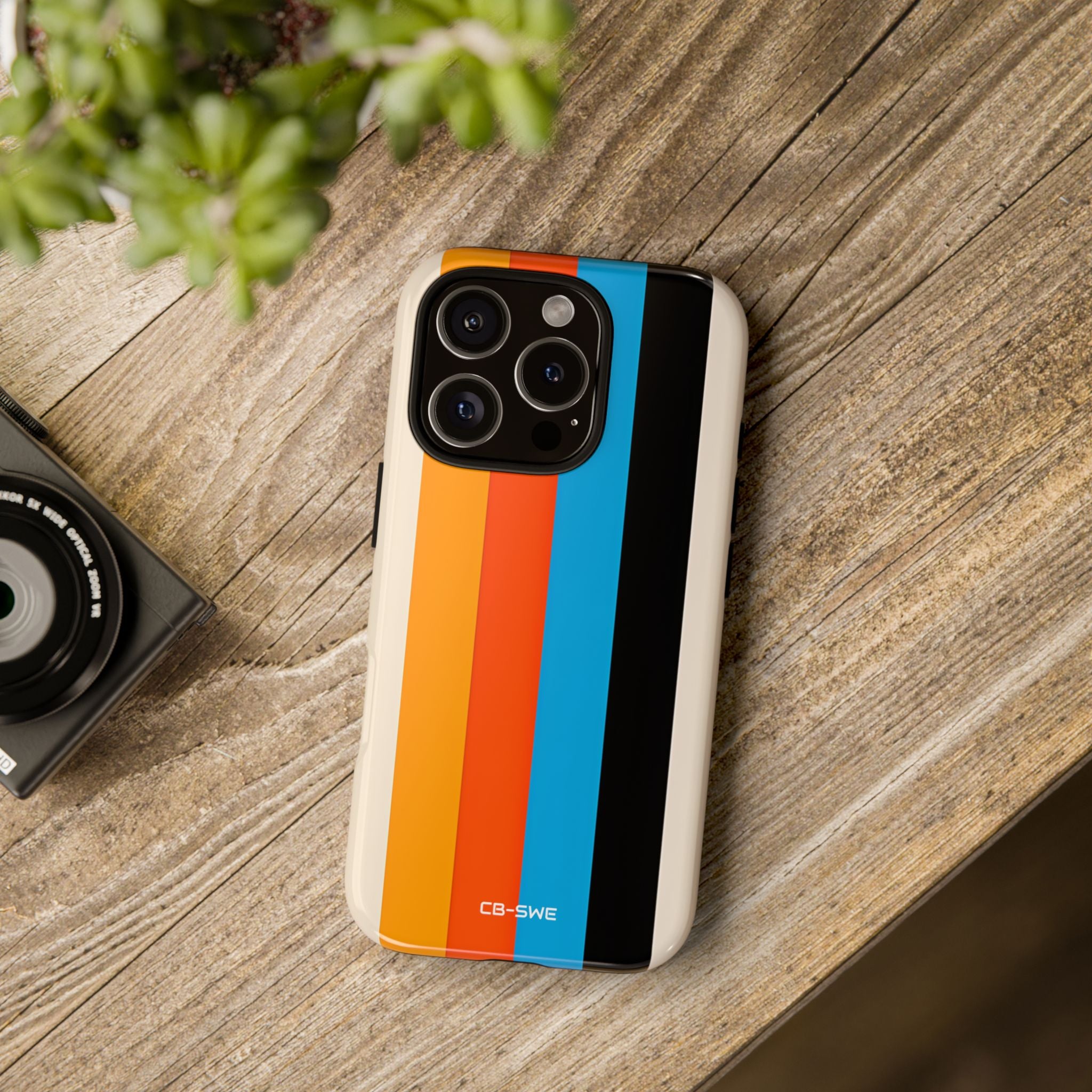 Colorful Harmony Stripes - iPhone Case