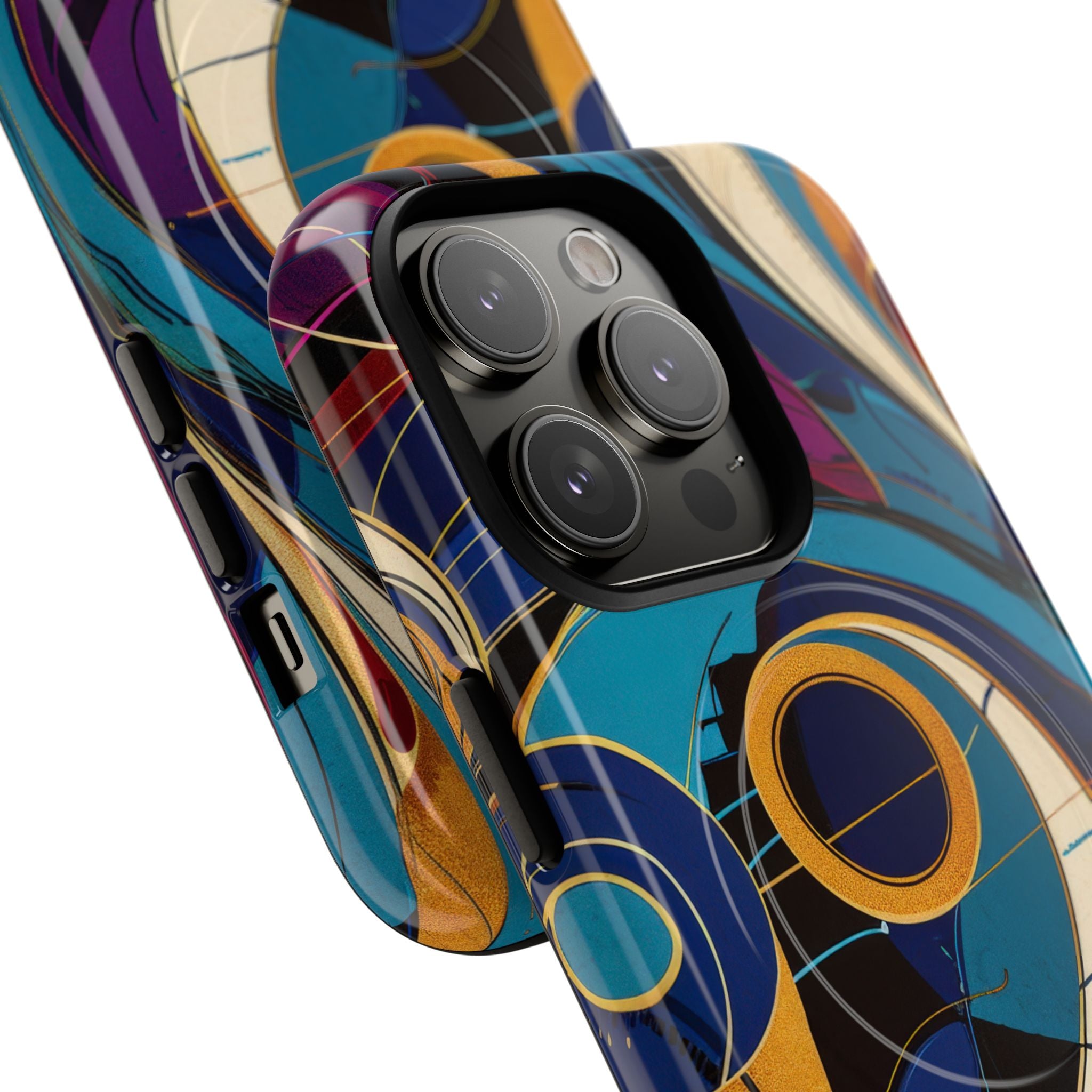 Swirling Copper Dreams iPhone 14 - Tough+