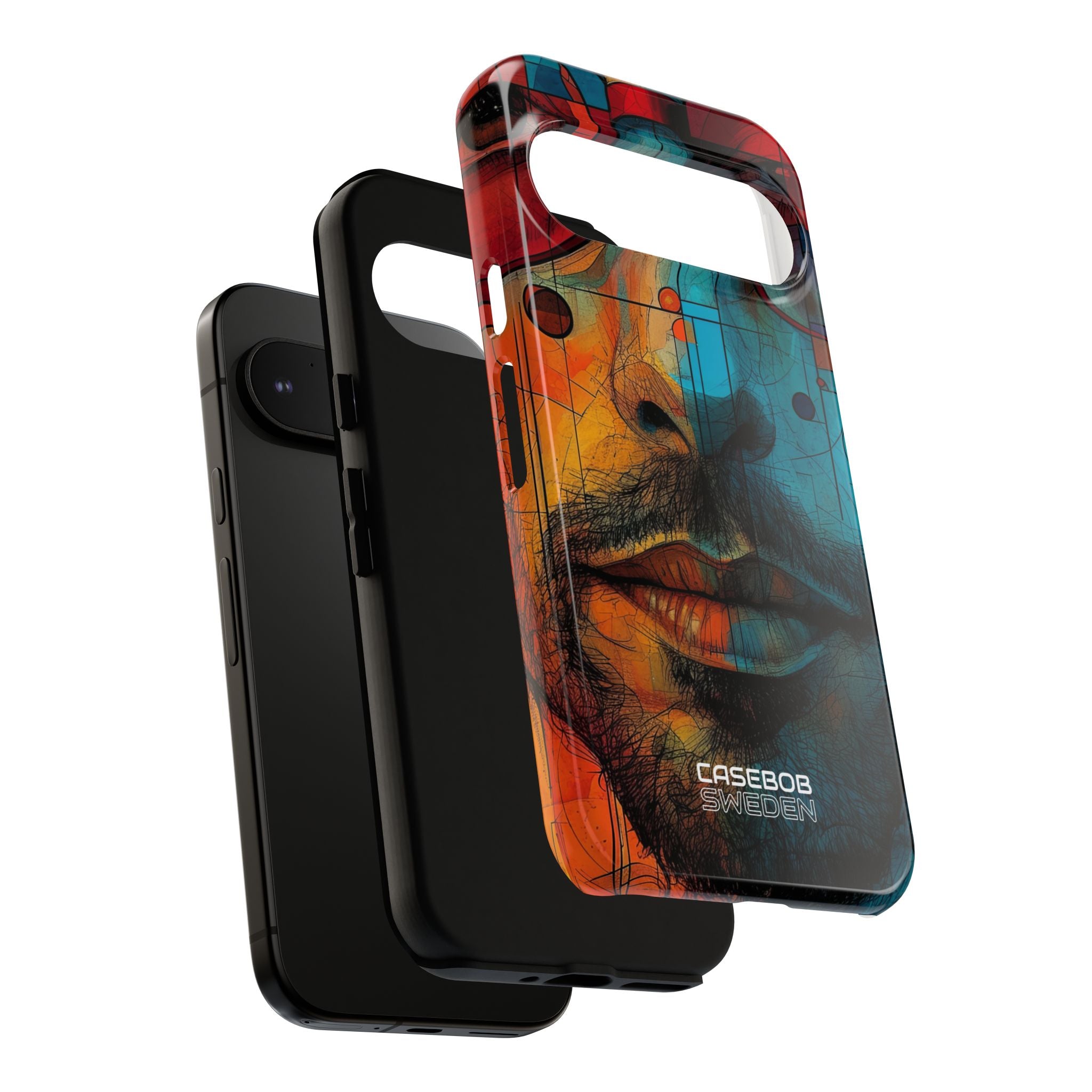 Volto con Occhiali Cubisti Google Pixel 9 - Tough