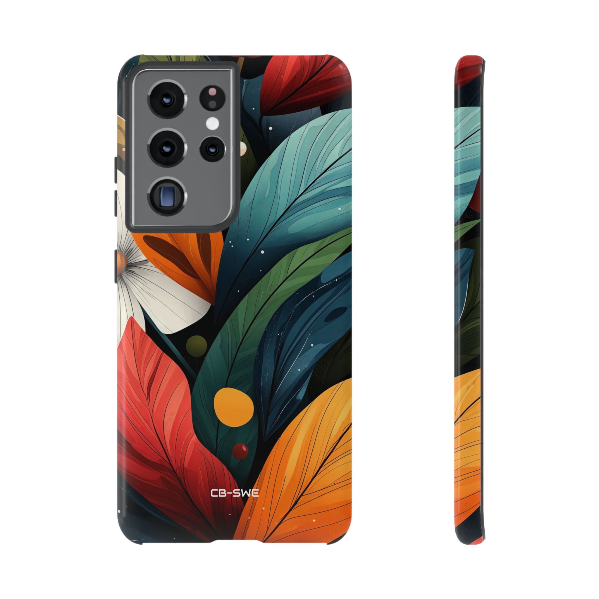 Vibrant Floral Symphony - Samsung Case