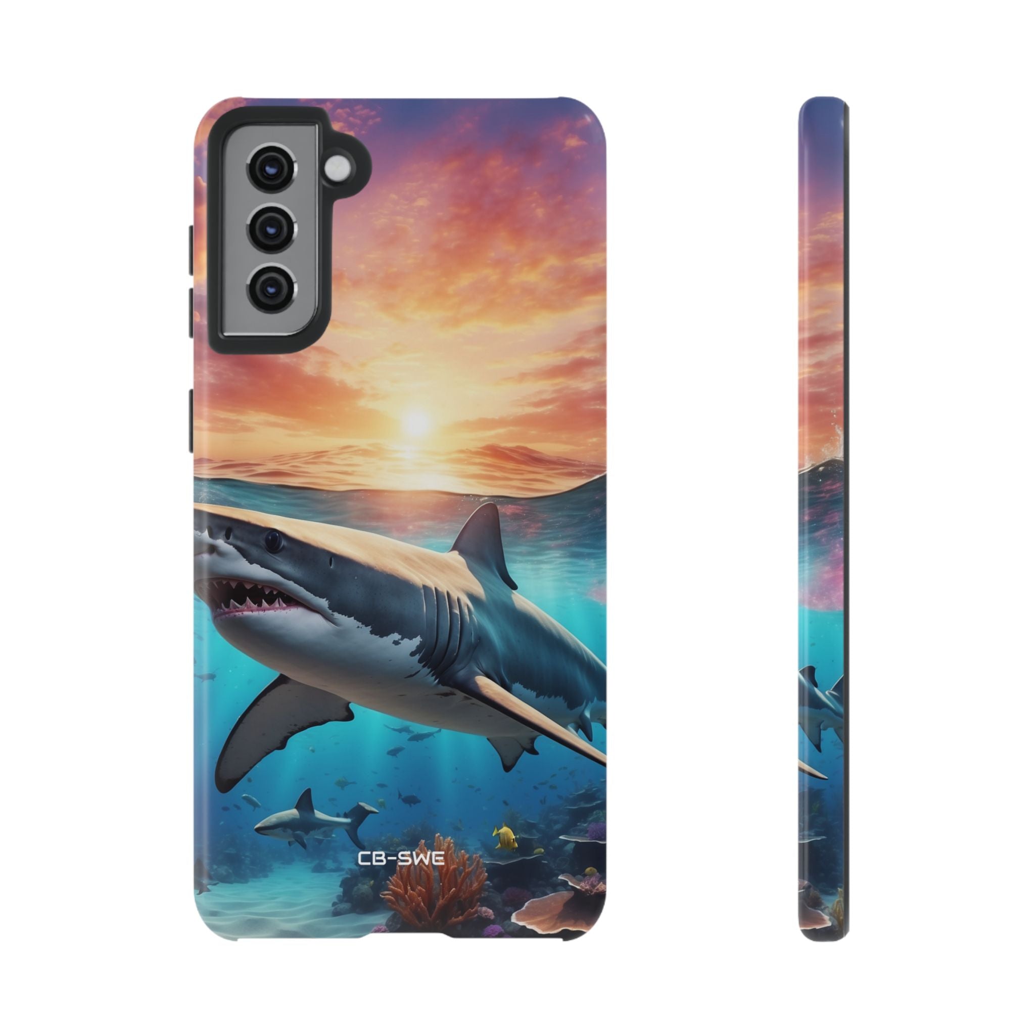 Shark Swims Through - Samsung Case