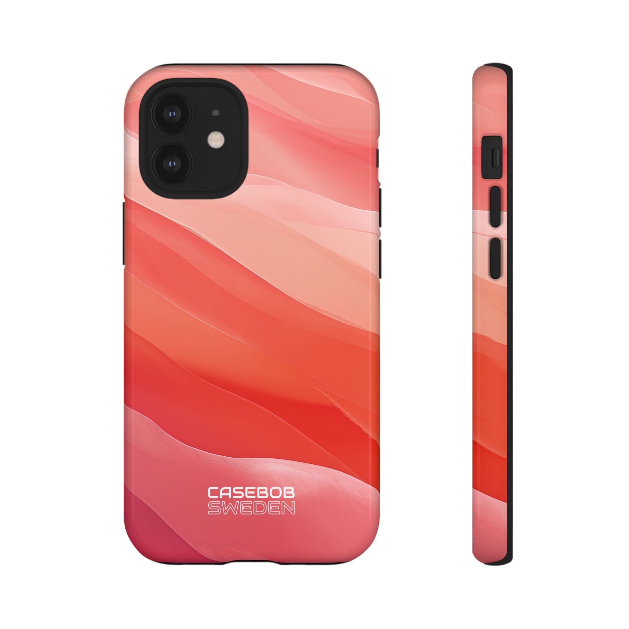 Flowing Coral Waves iPhone 12 - Tough
