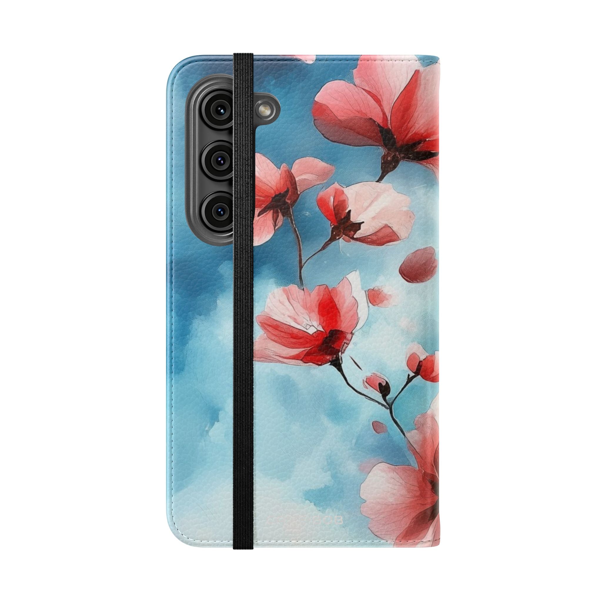 Pink Bloom Drift - Samsung S23 Case - Wallet