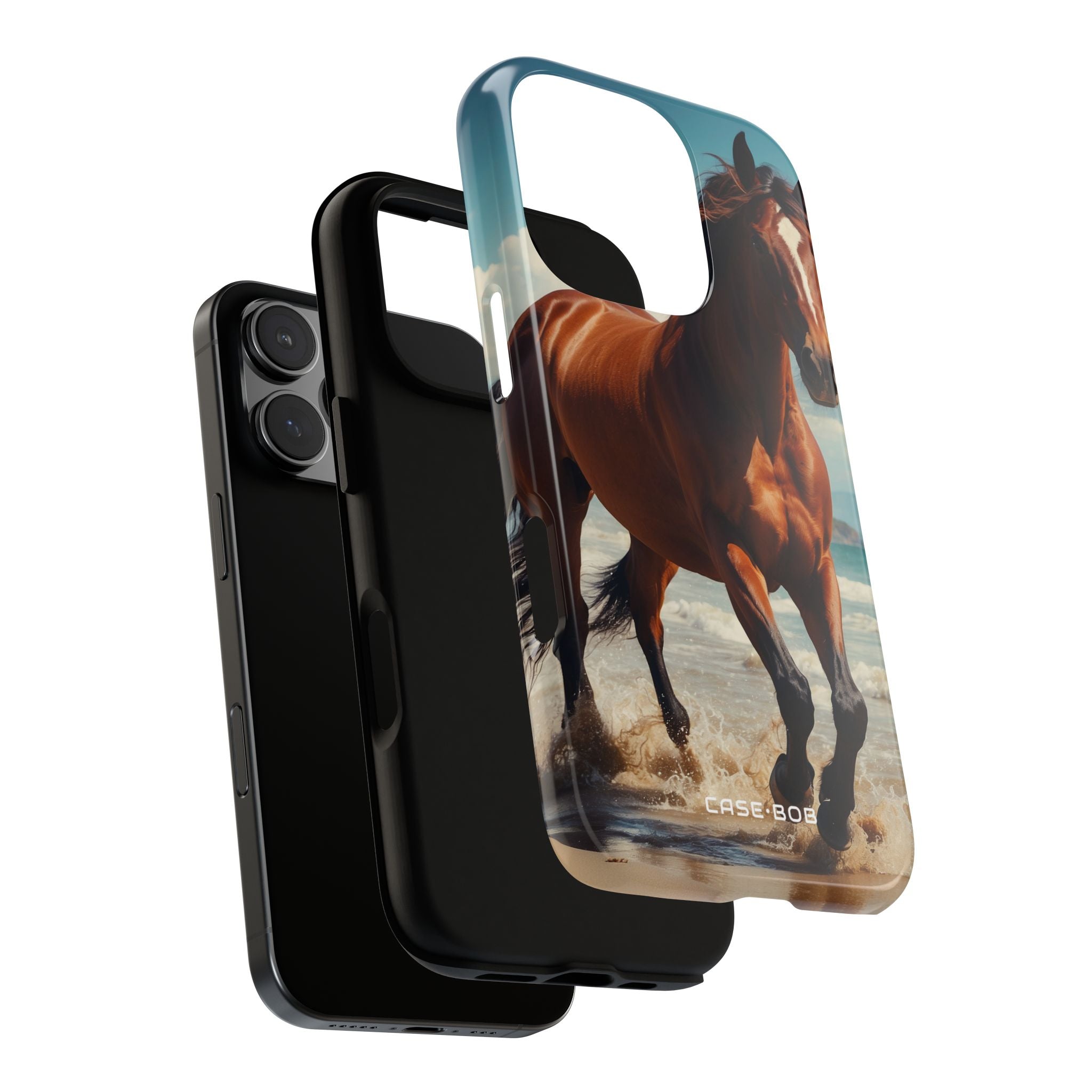 Brown Stallion Splash iPhone 16 Pro Case - Tough