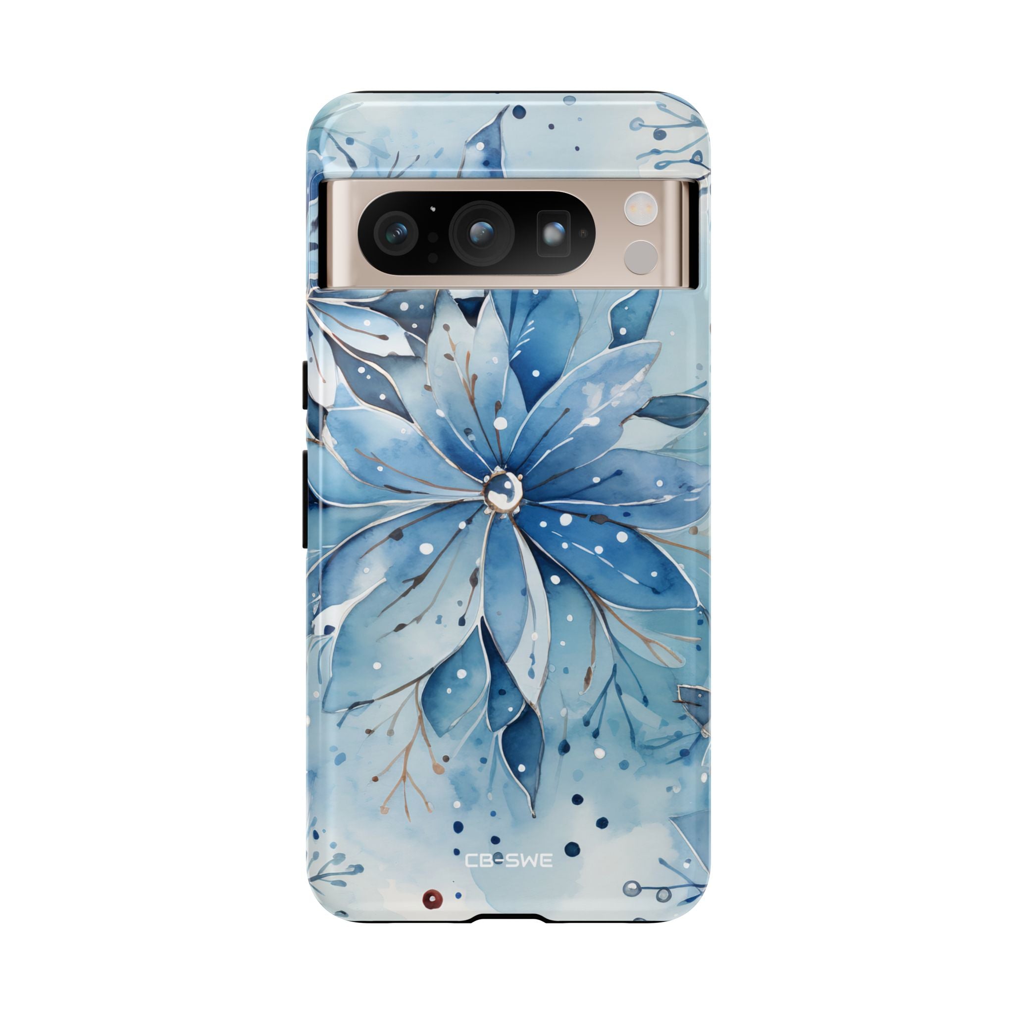 Floral Frost Embrace - Google Pixel Case