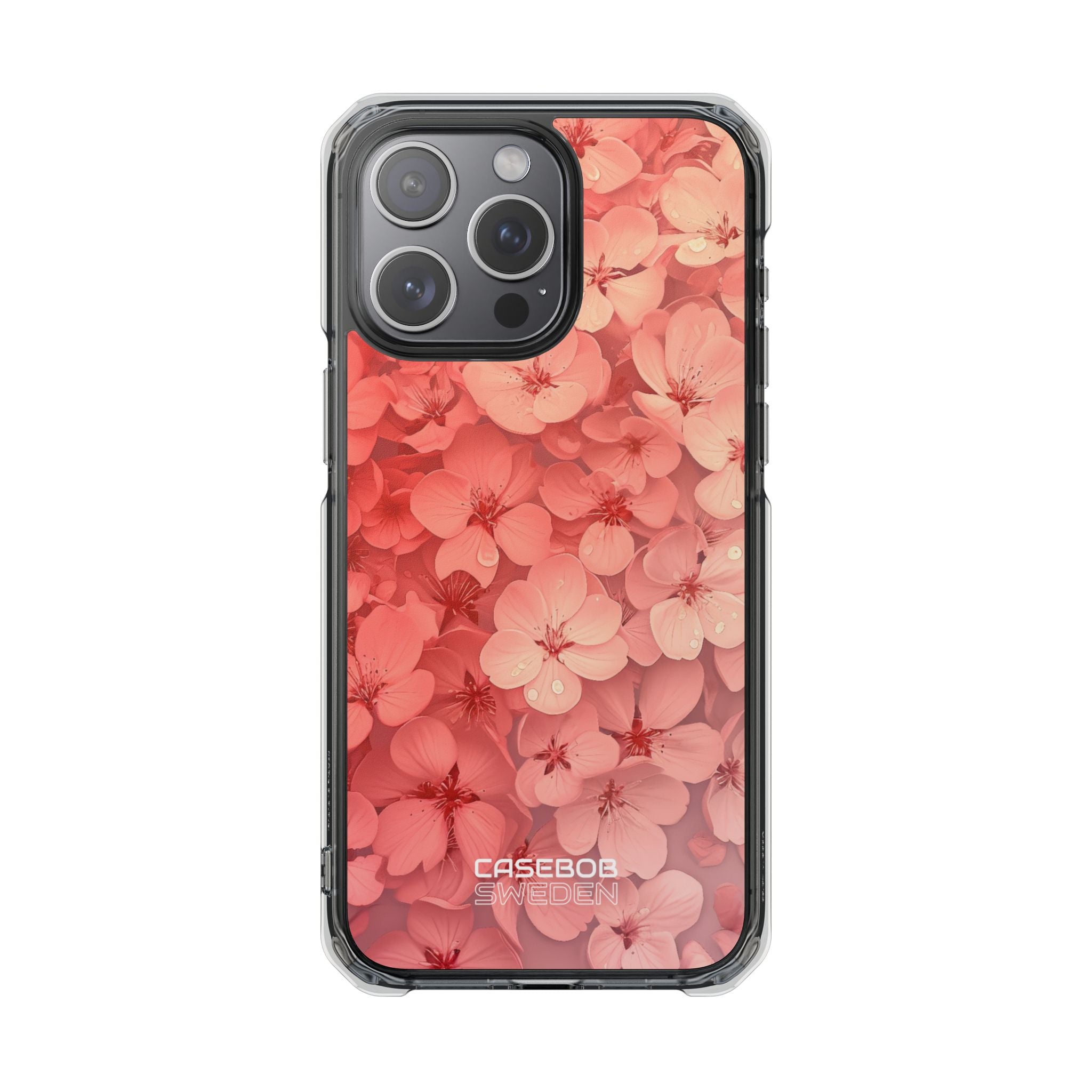 Blush Garden Bloom iPhone 15 - Impact Clear+