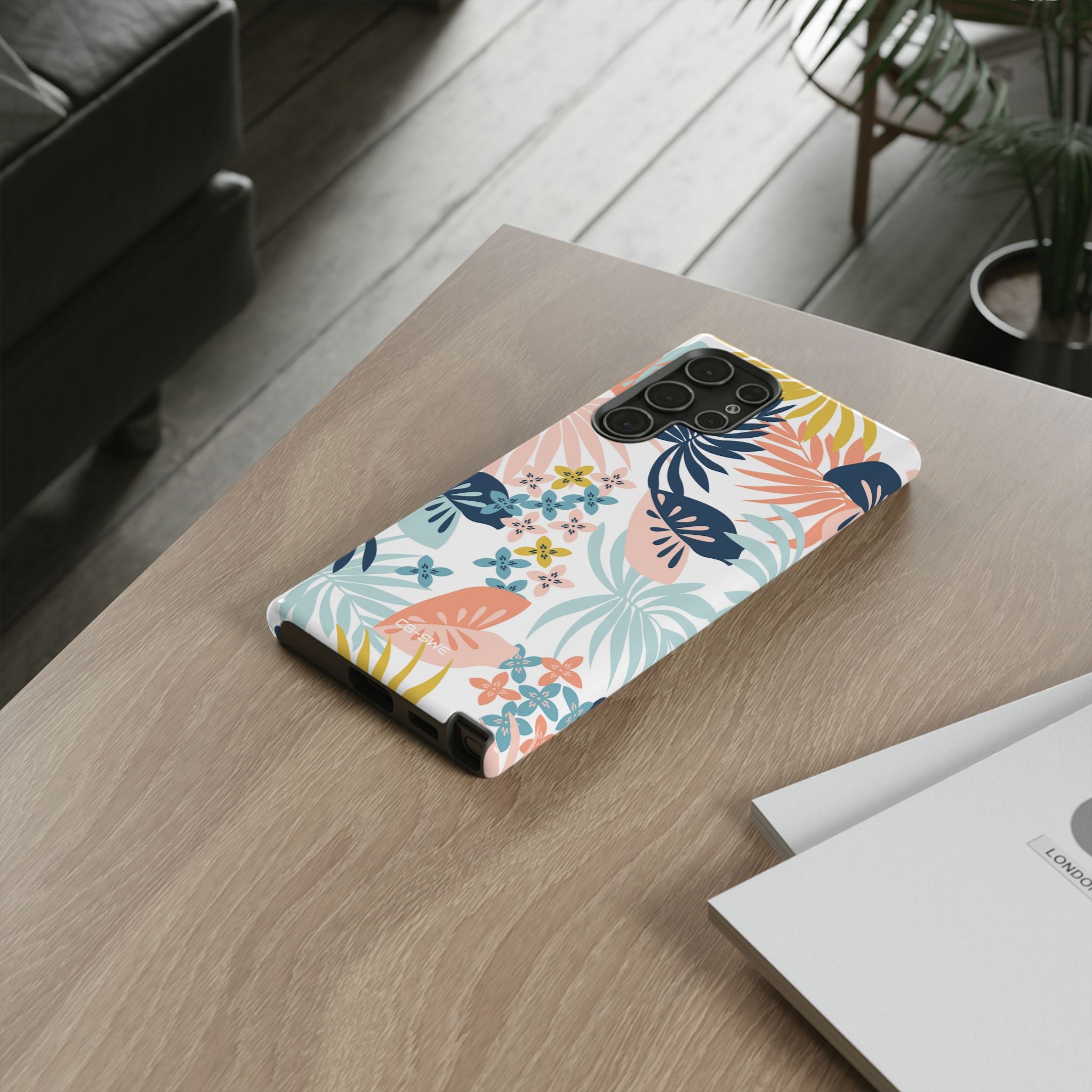 Tropical Foliage Blooms - Samsung Case