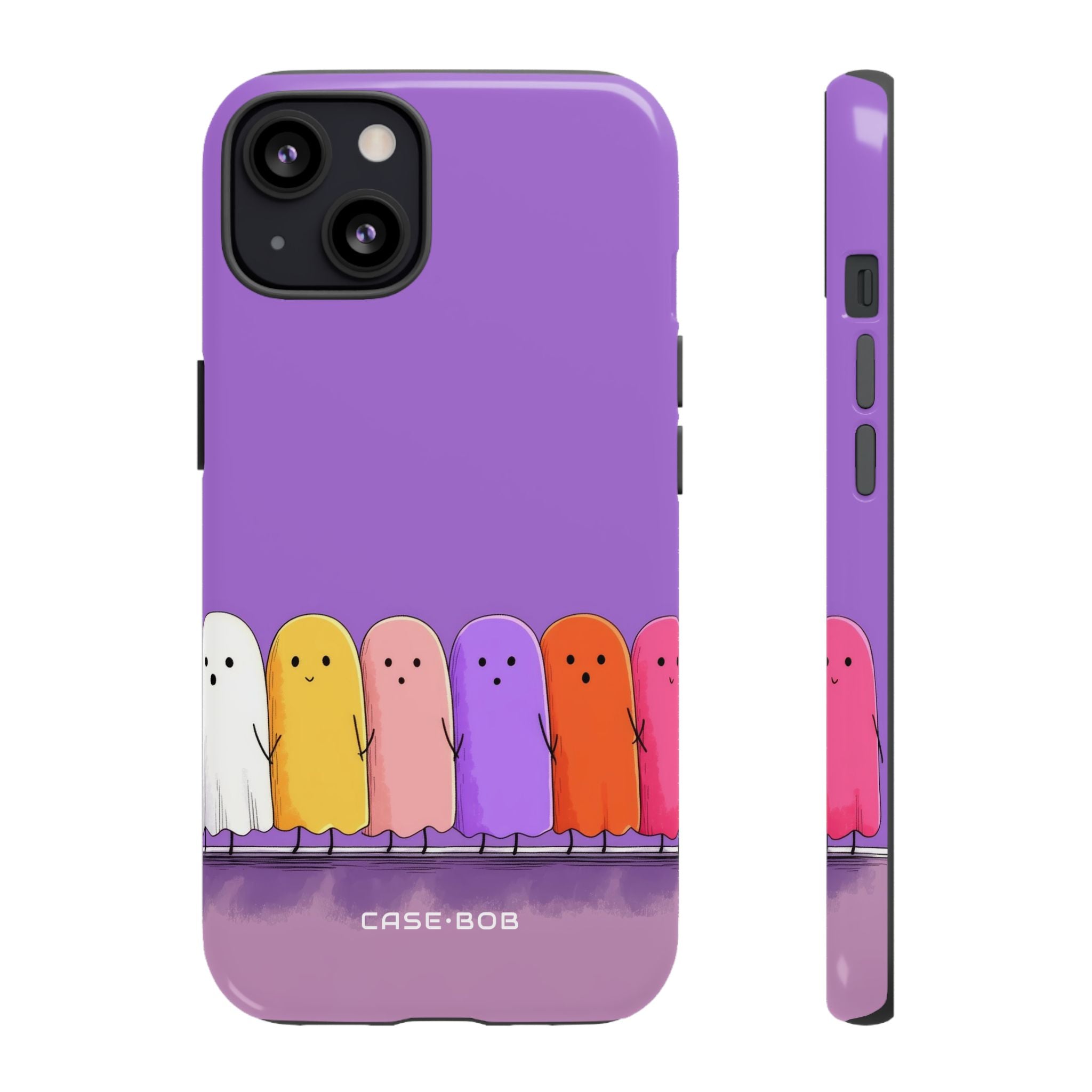 Colorful Ghosts iPhone 13 Case - Tough