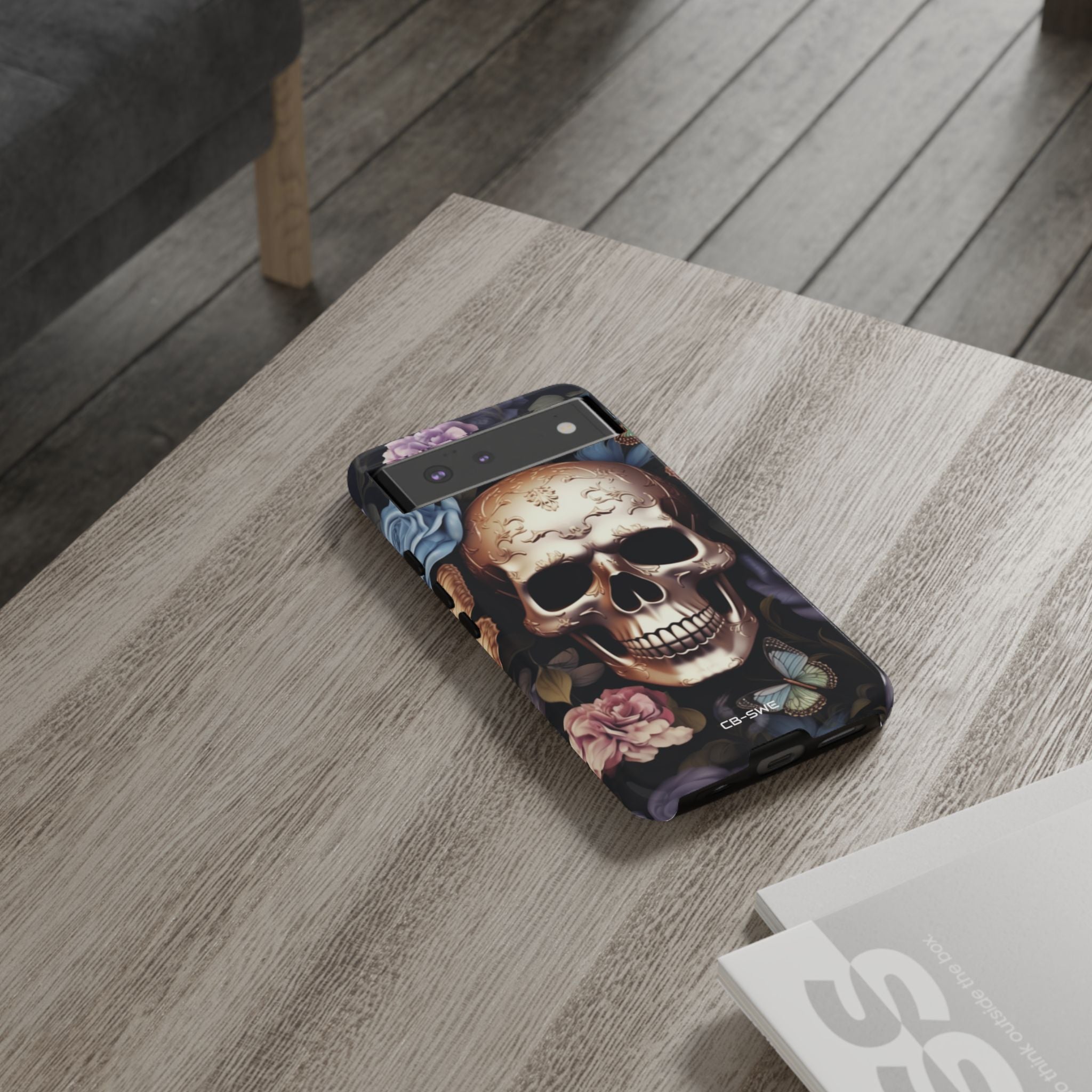 Skull Among Blossoms - Google Pixel Case