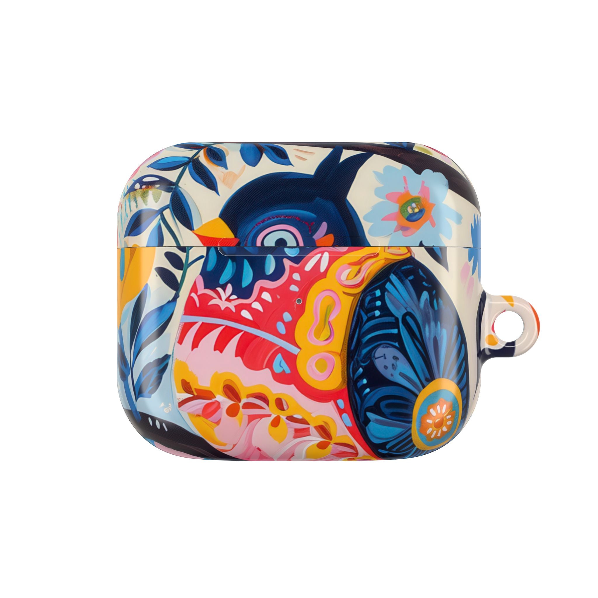 Ornate Owl Bloom - AirPods Case