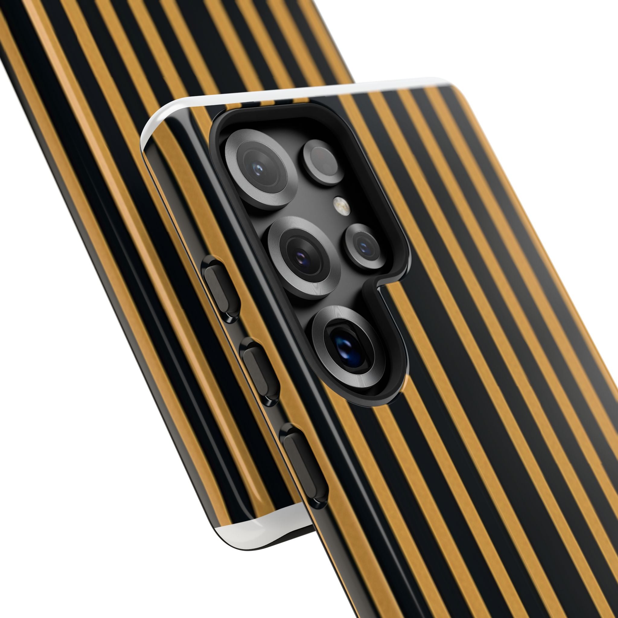 Golden Stripes Samsung S25 Ultra Case - Tough