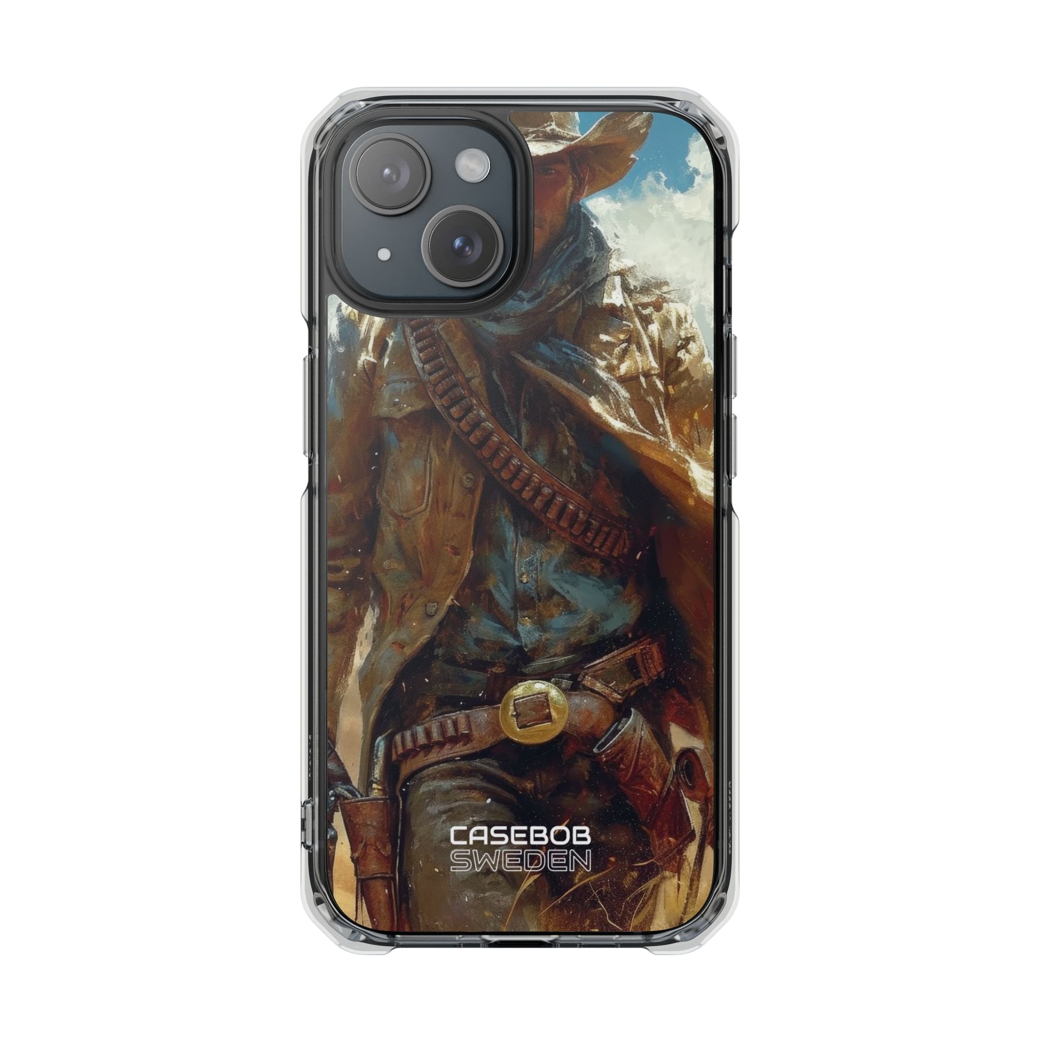 Western Horizon Rider iPhone 15 - Impact Clear+