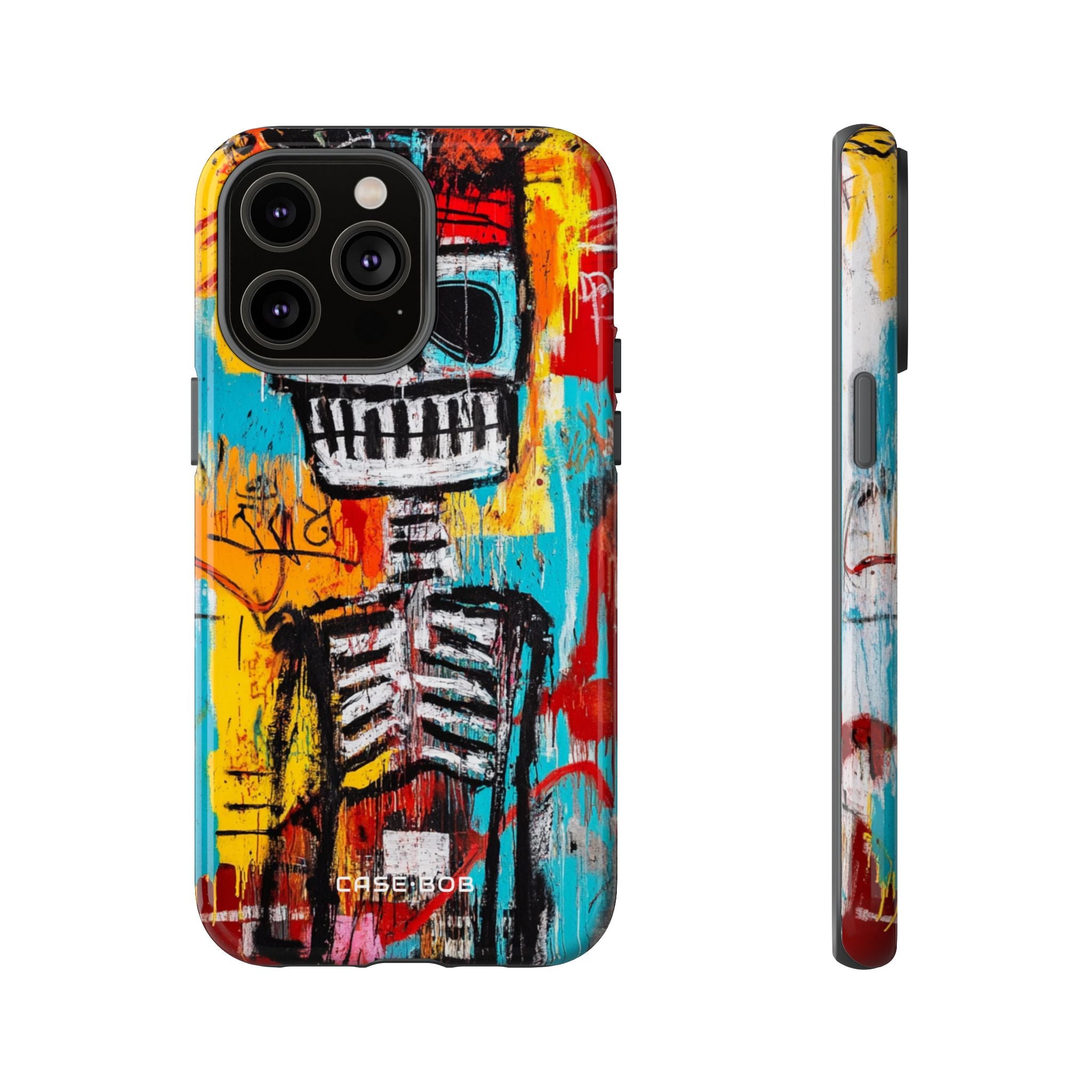 Skeleton Riot iPhone 14 Pro Max Case - Tough