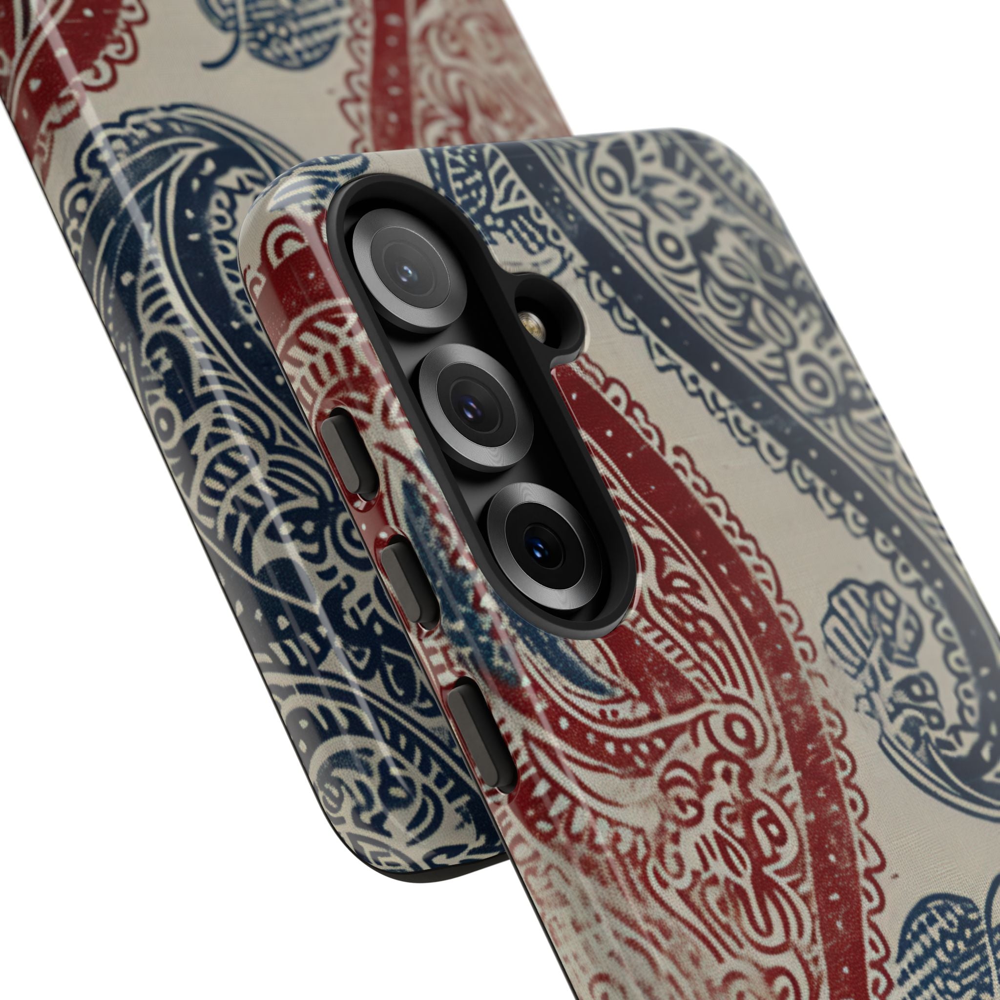 Sierlijke Paisley Swirl Samsung S25 - Tough