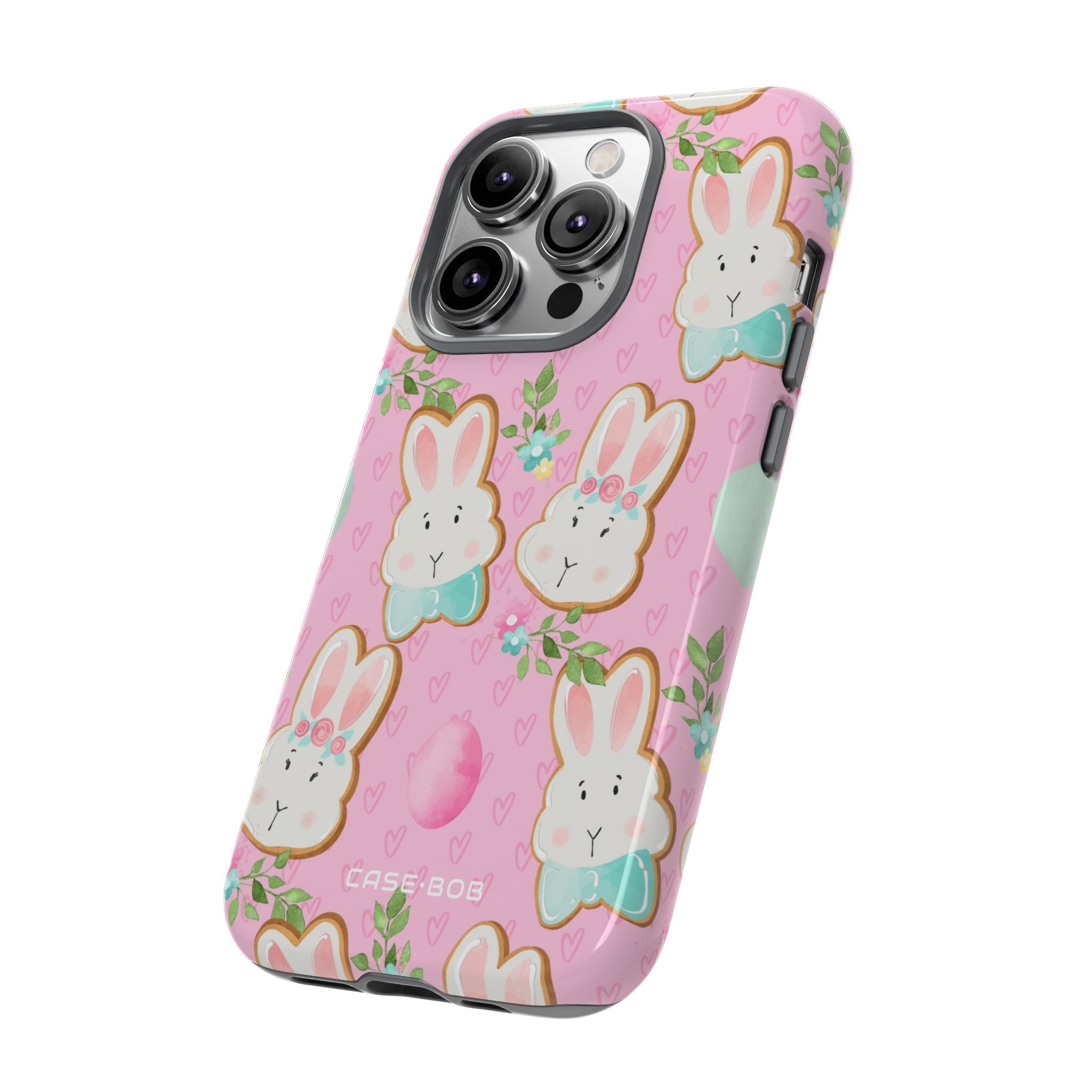 Bunny Blossom iPhone 14 Pro Case - Tough
