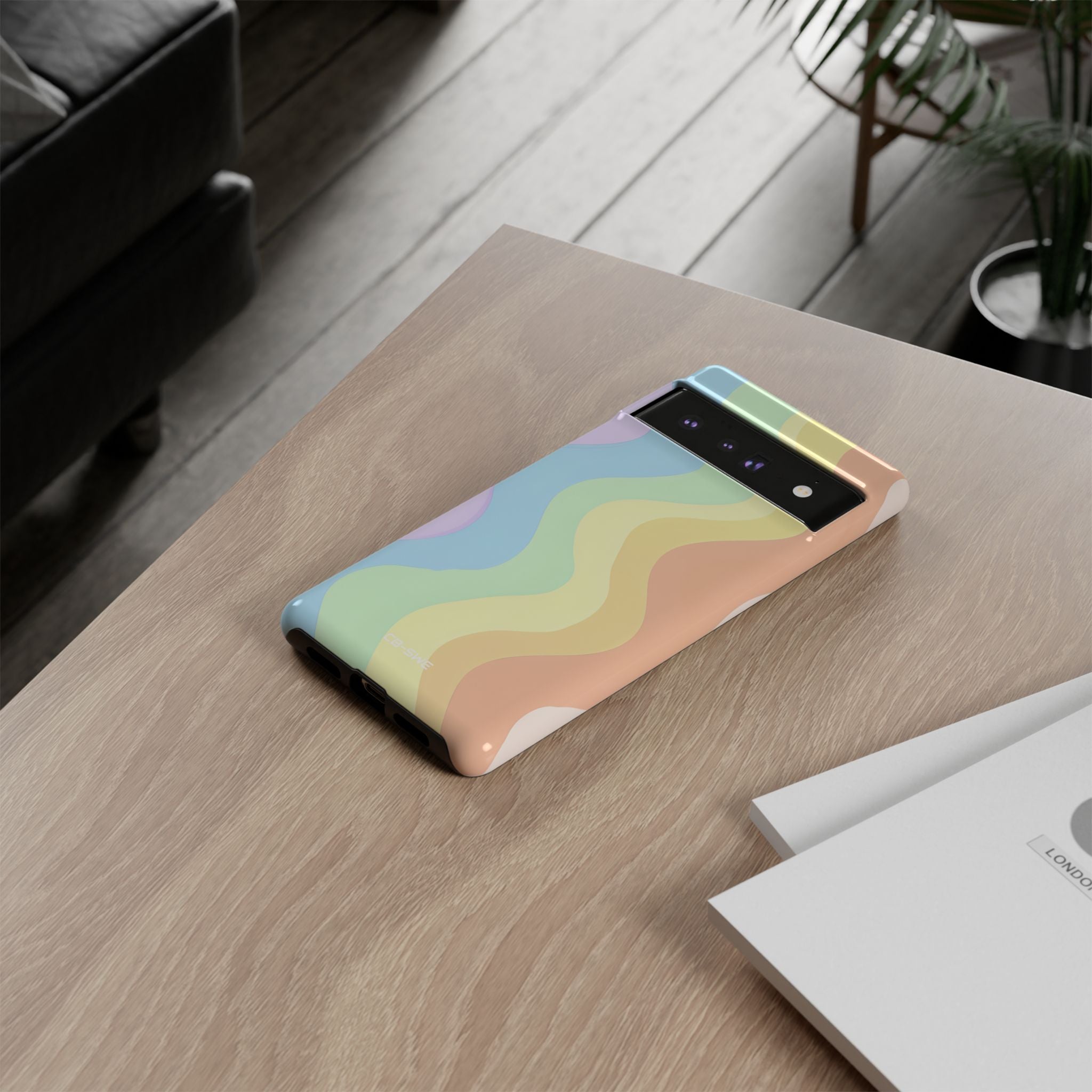 Pastel Waves Flow - Google Pixel Case