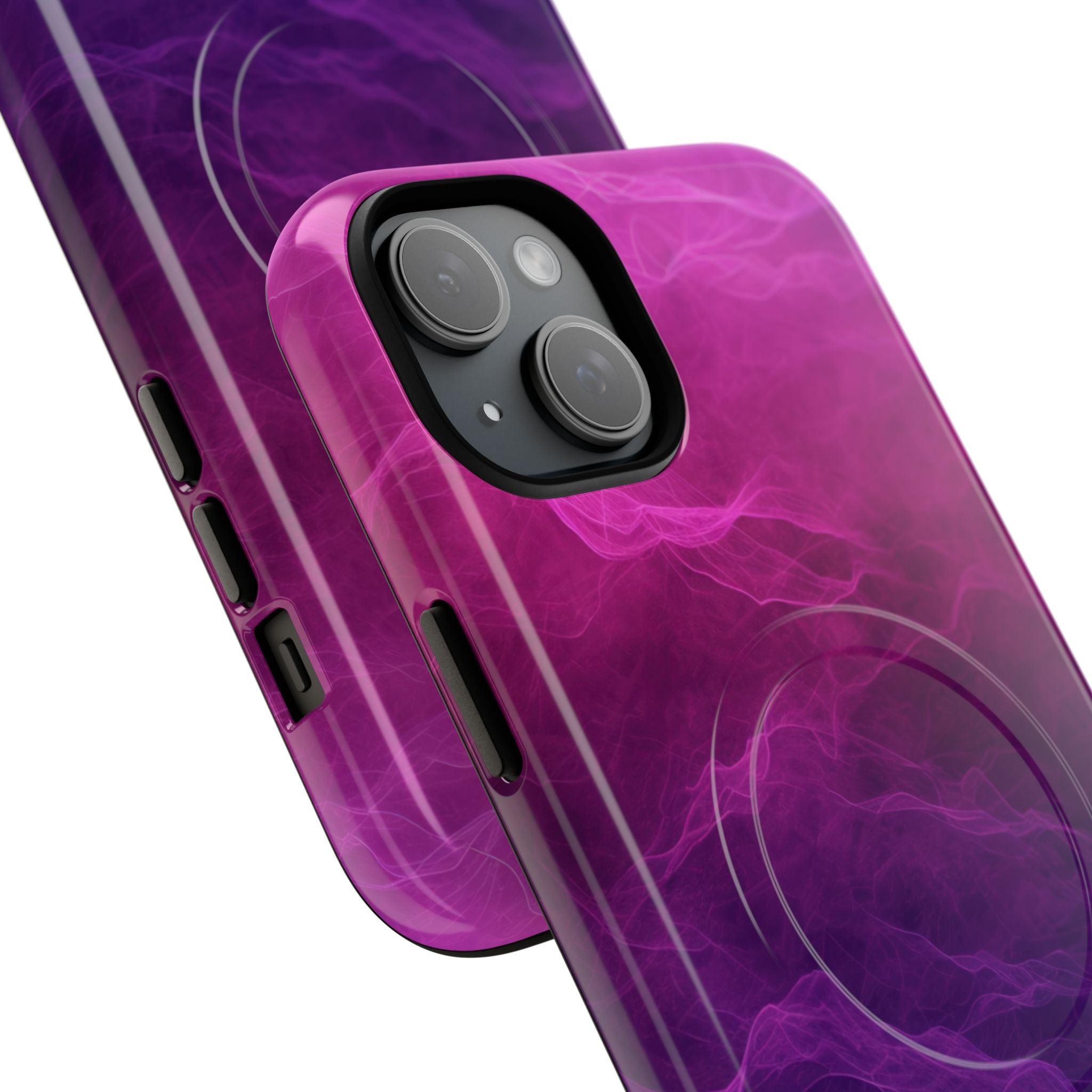 Violet Dream Currents iPhone 15 - Tough+