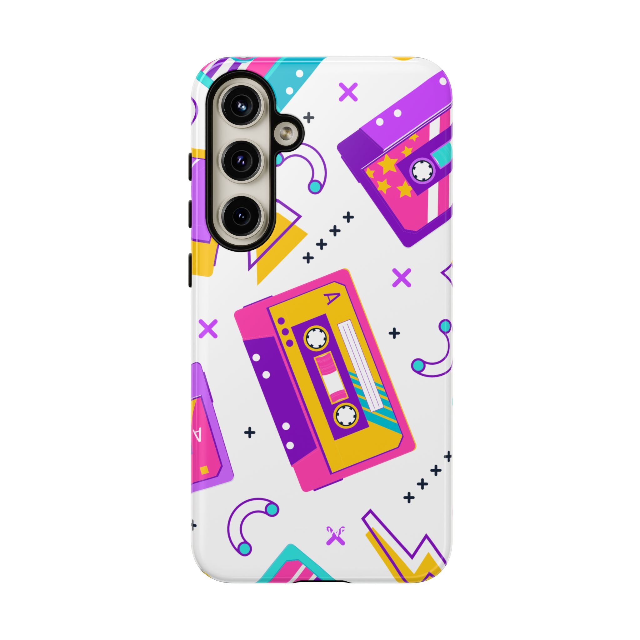 Retro Cassette Chaos - Samsung Case