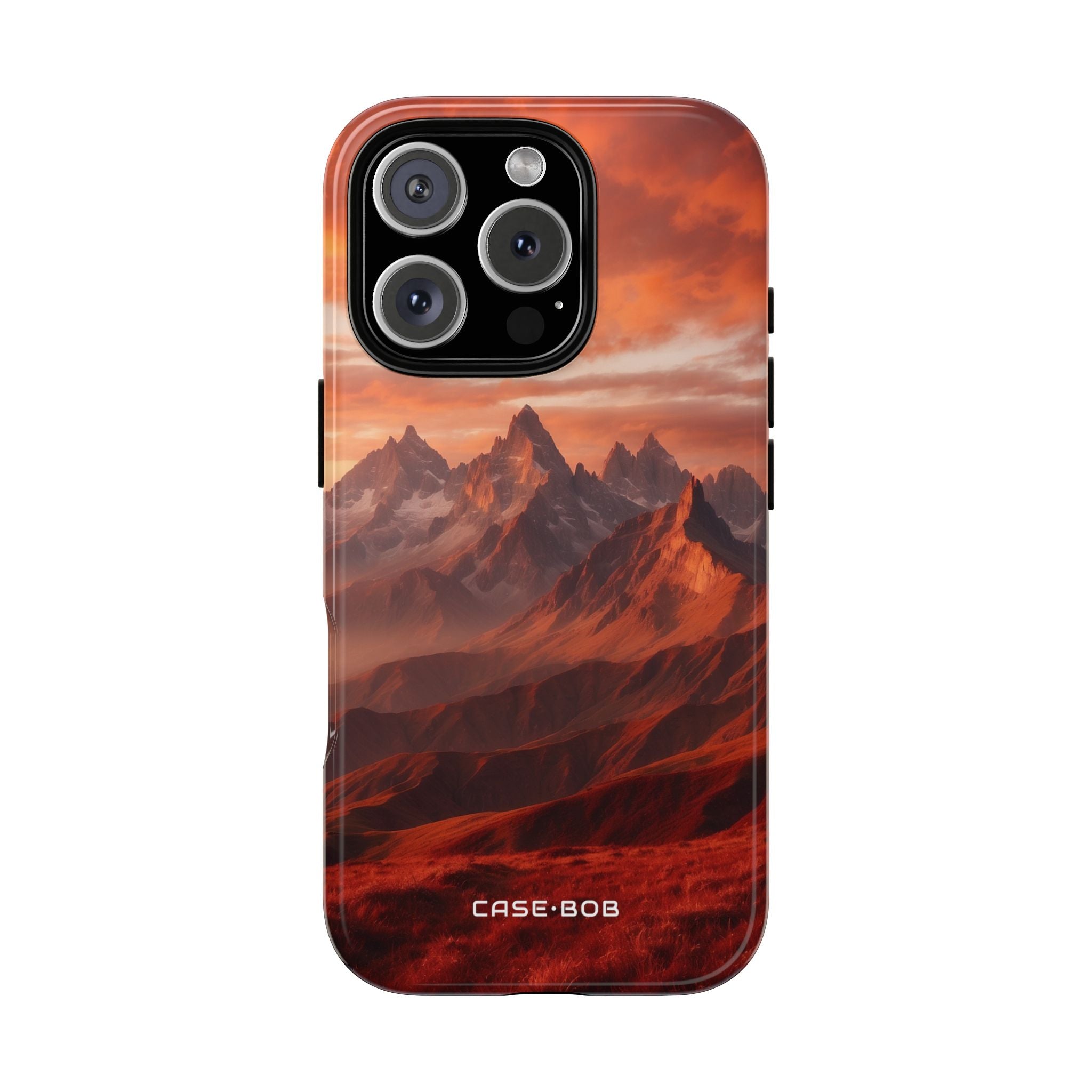 Fiery Peaks iPhone 16 Pro Case - Tough