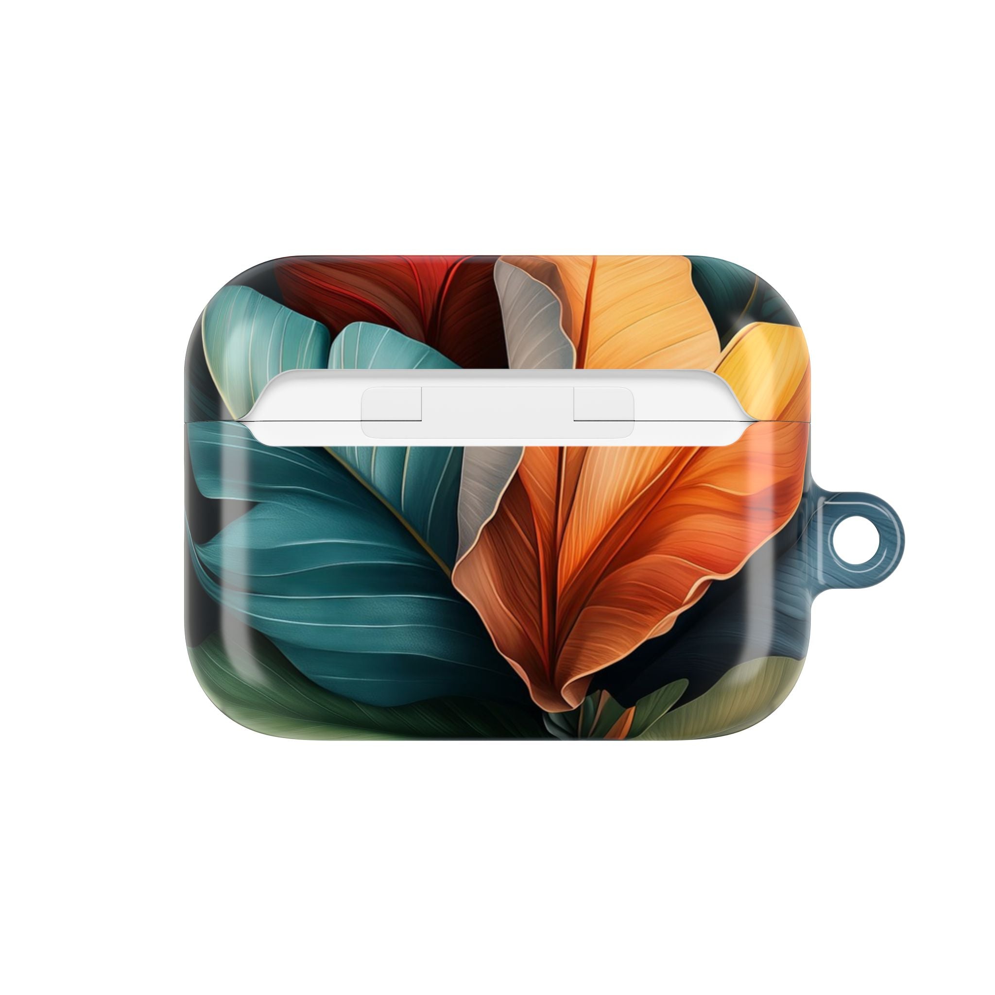 Tropical Ember Leaves - AirPods Case