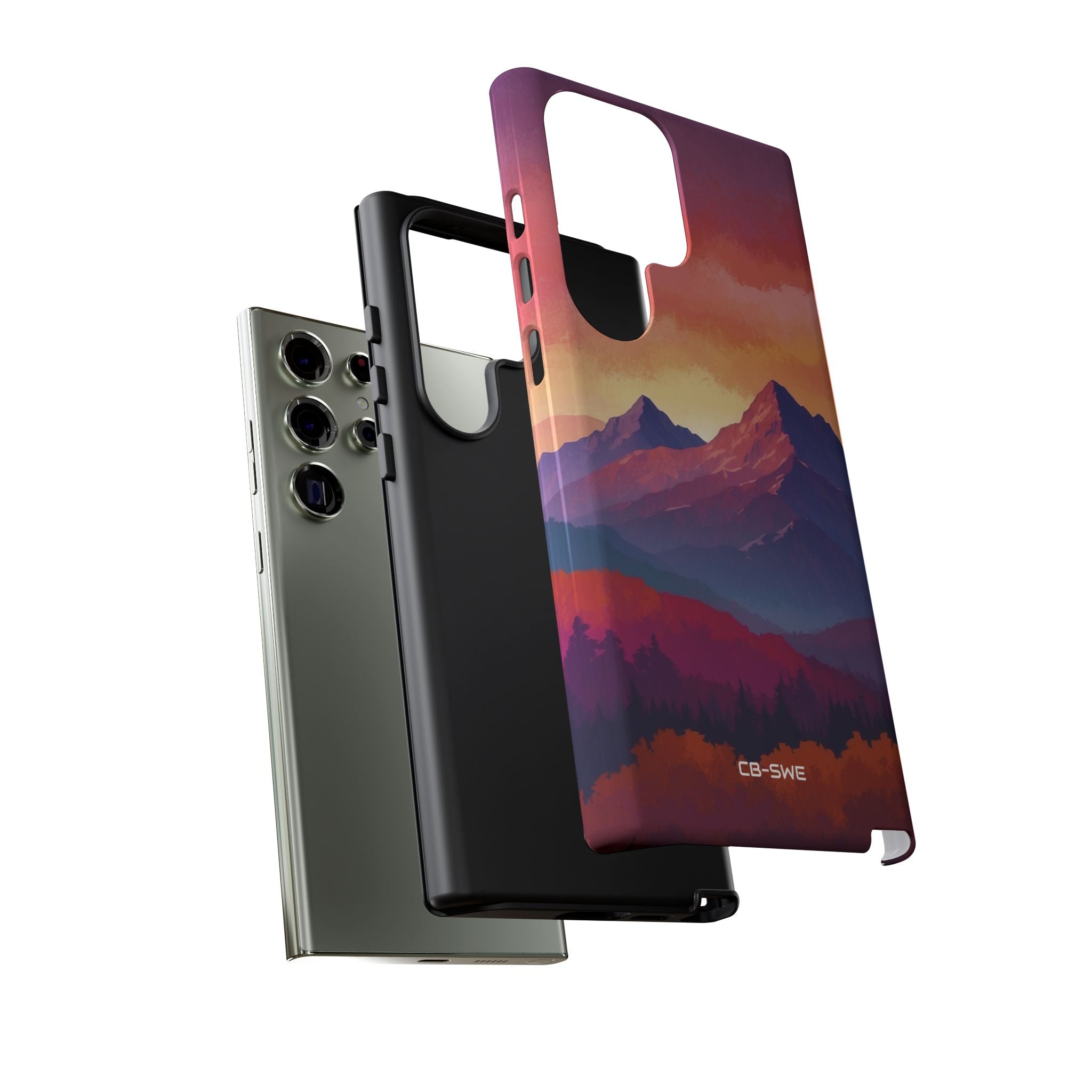 Mountain Peaks Rise - Samsung Case
