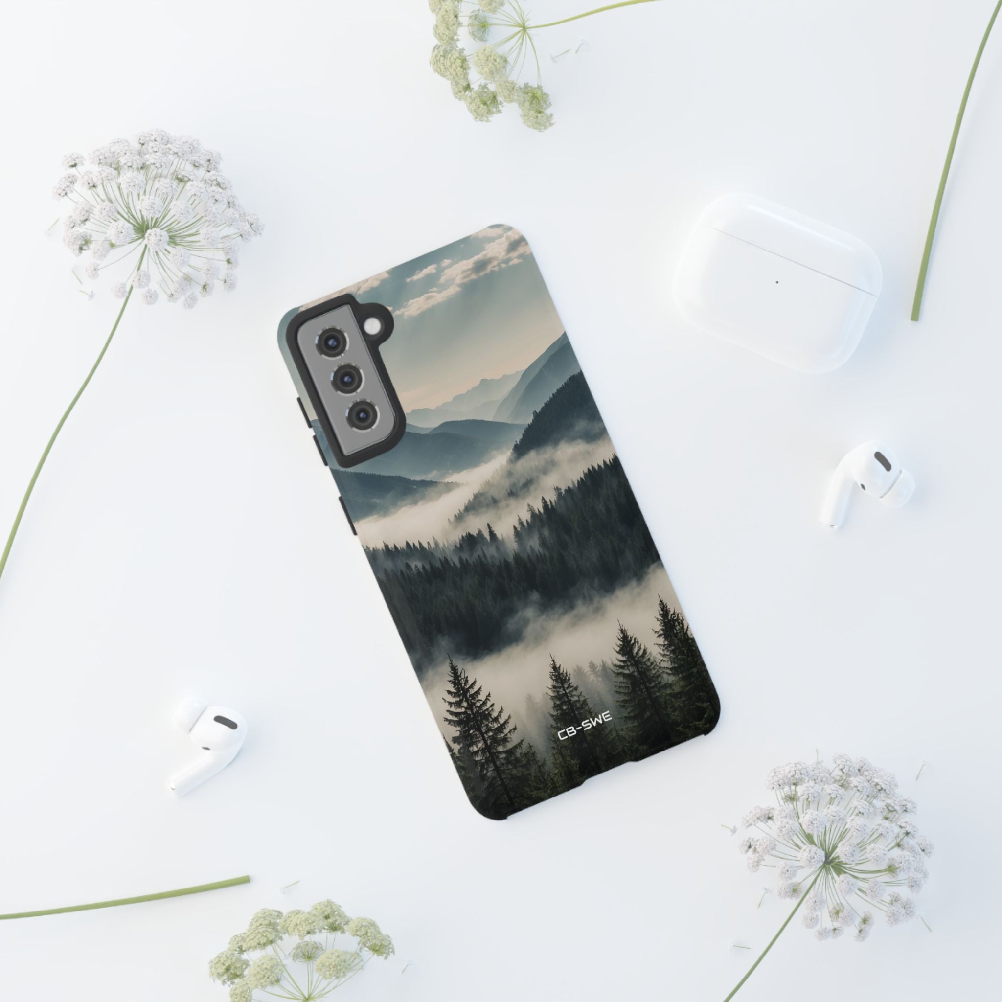 Misty Forest Embrace - Samsung Case