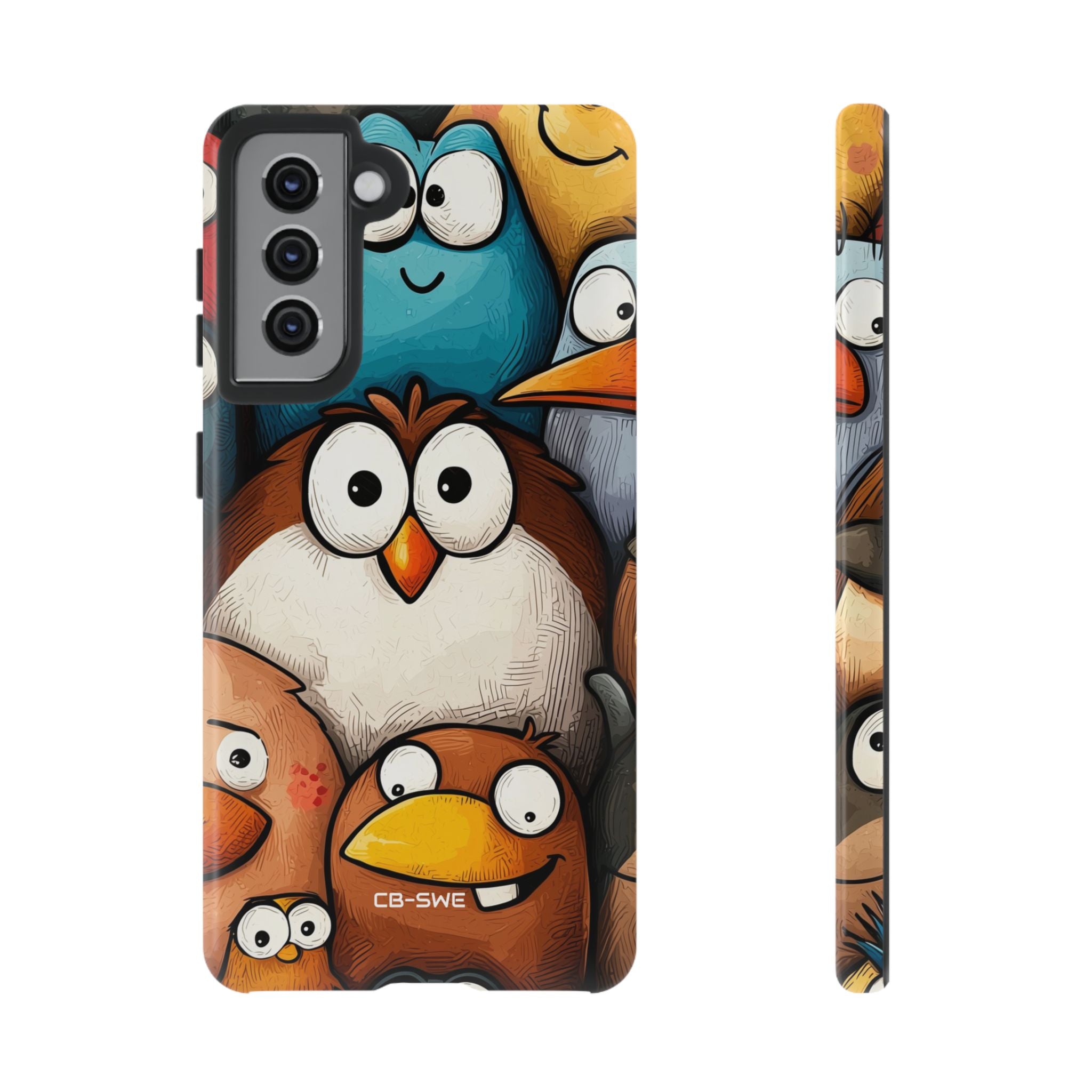 Whimsical Birds Gather - Samsung Case